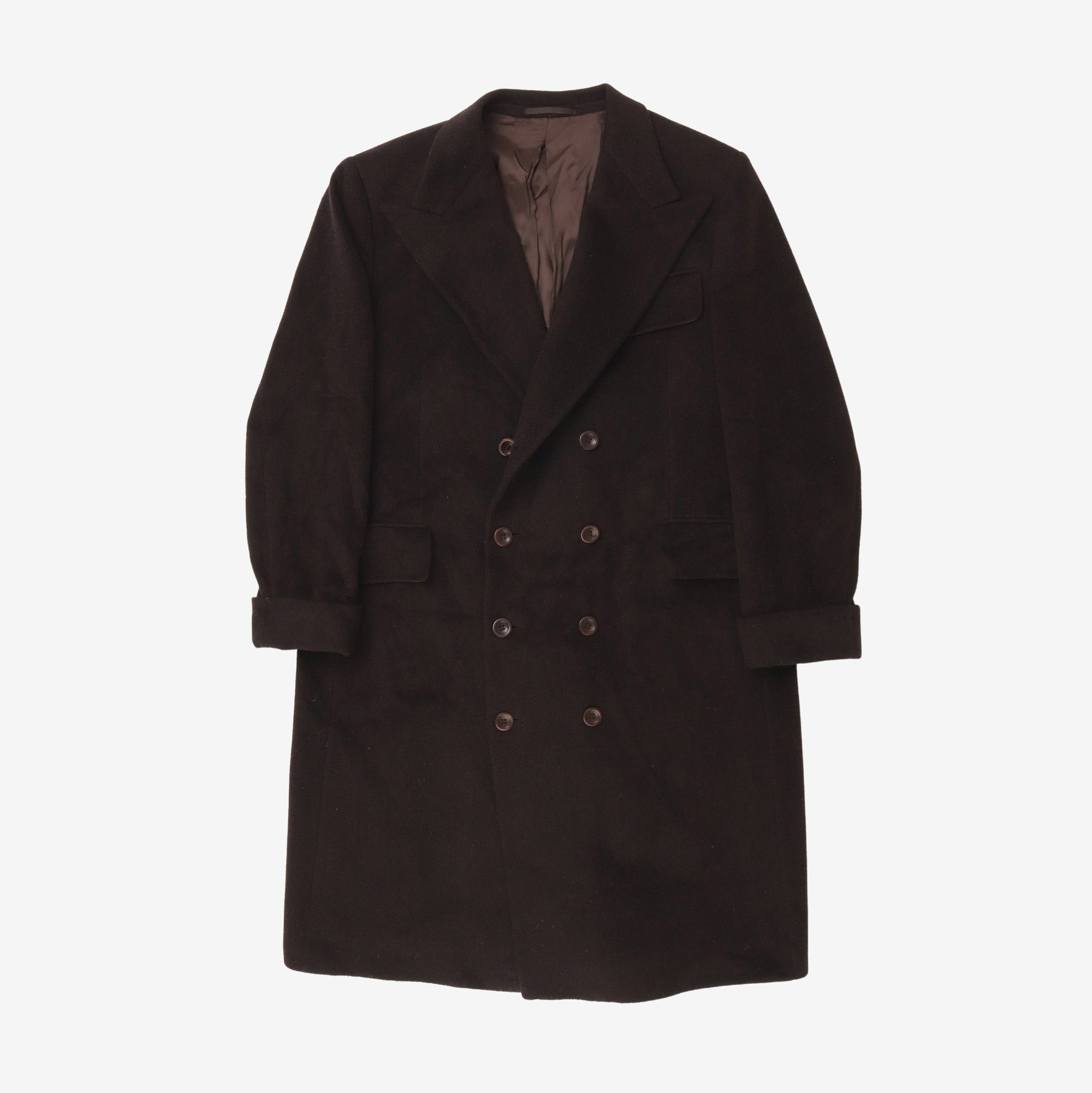 Wool Mohair DB Overcoat
