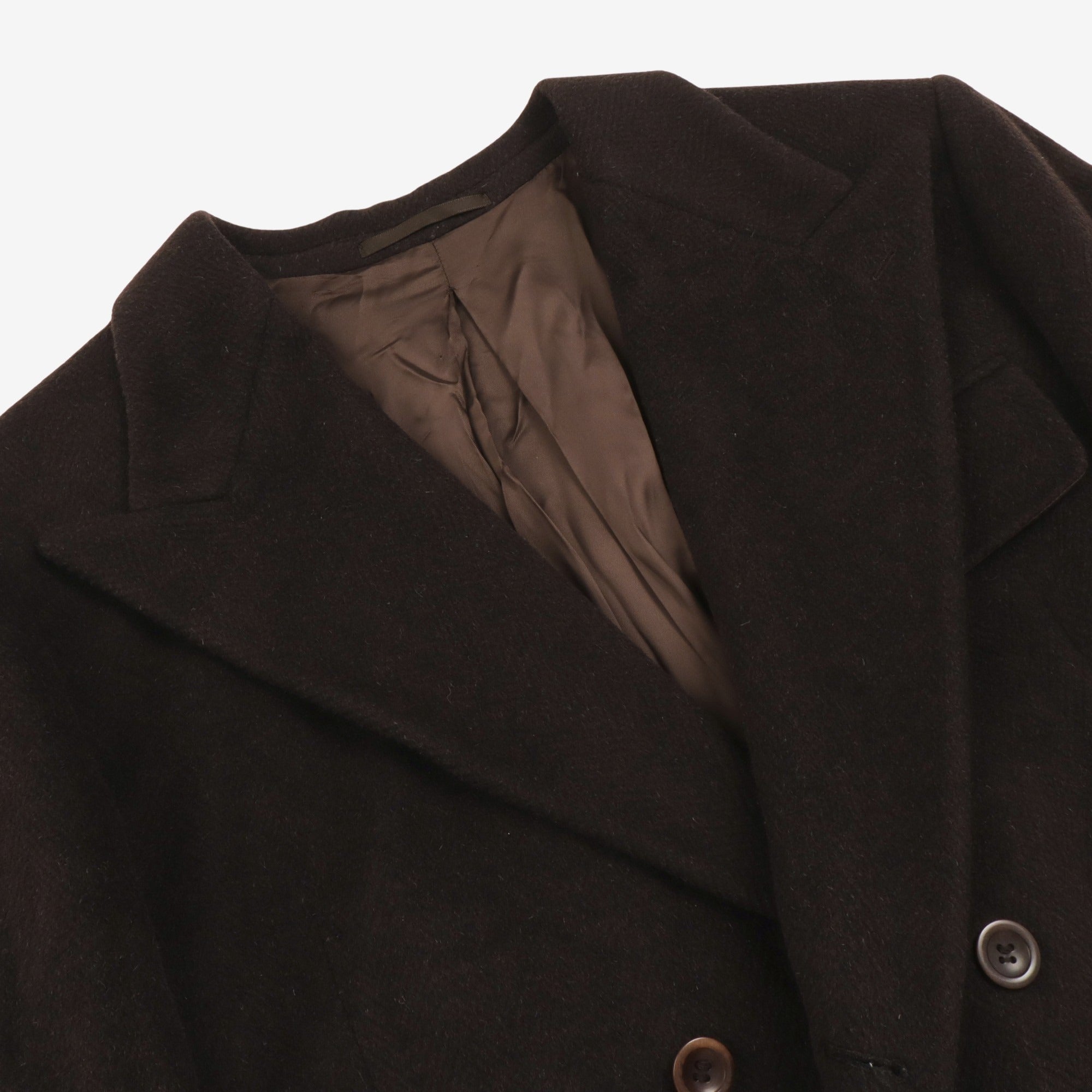 Wool Mohair DB Overcoat