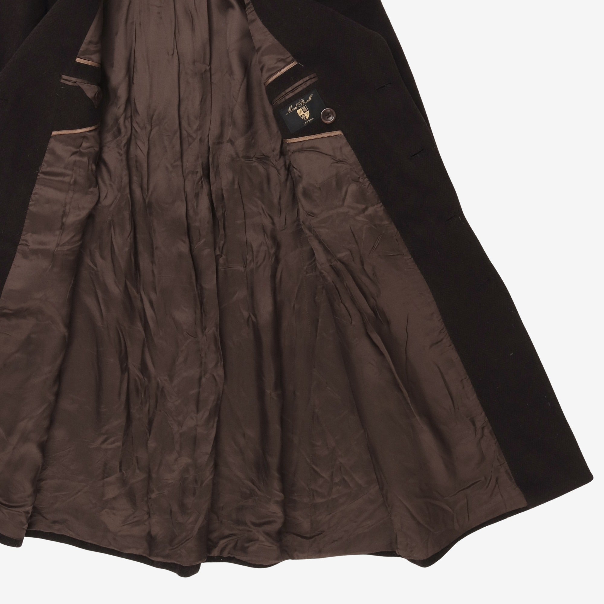 Wool Mohair DB Overcoat
