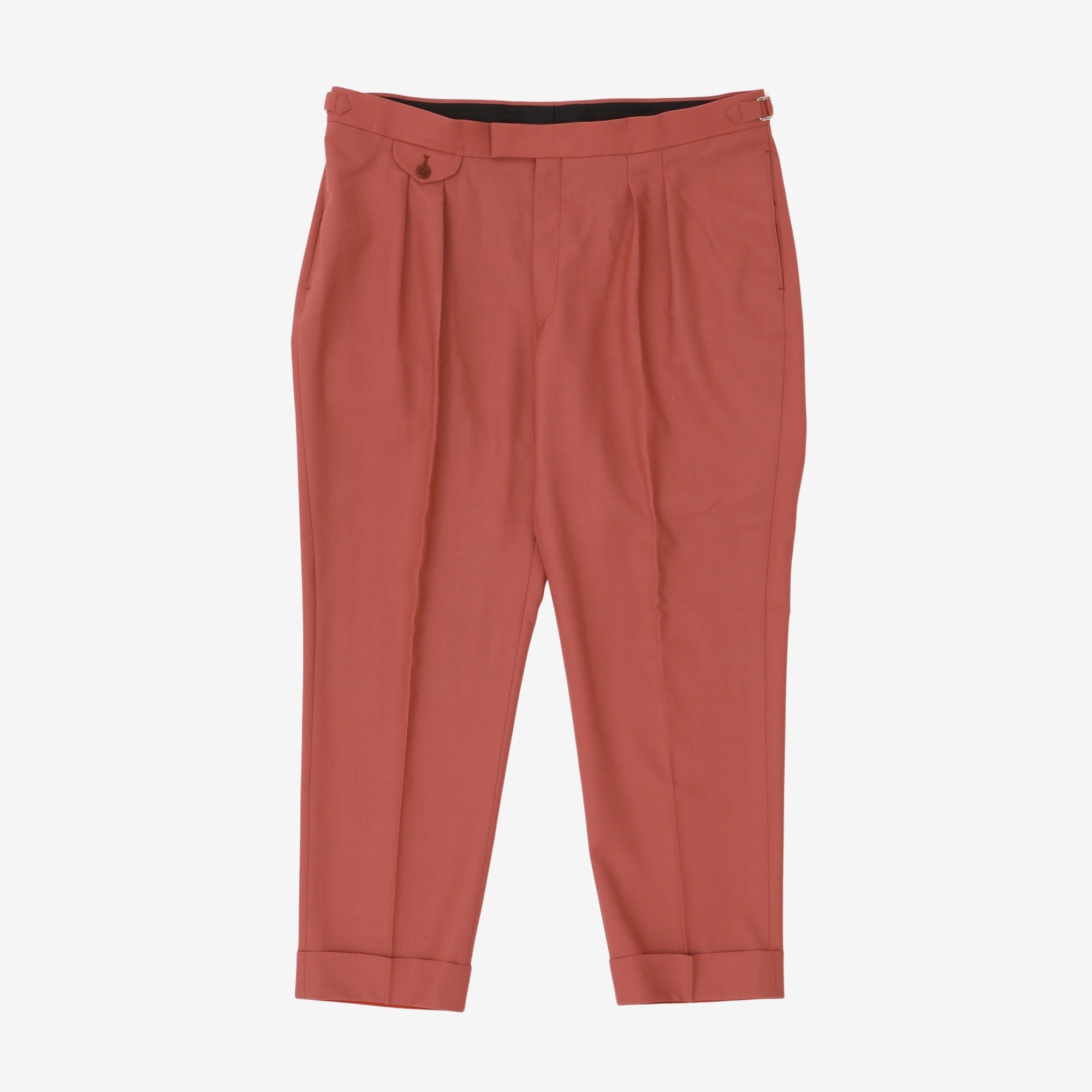 Bespoke Pleated Trousers (40W X 29L)
