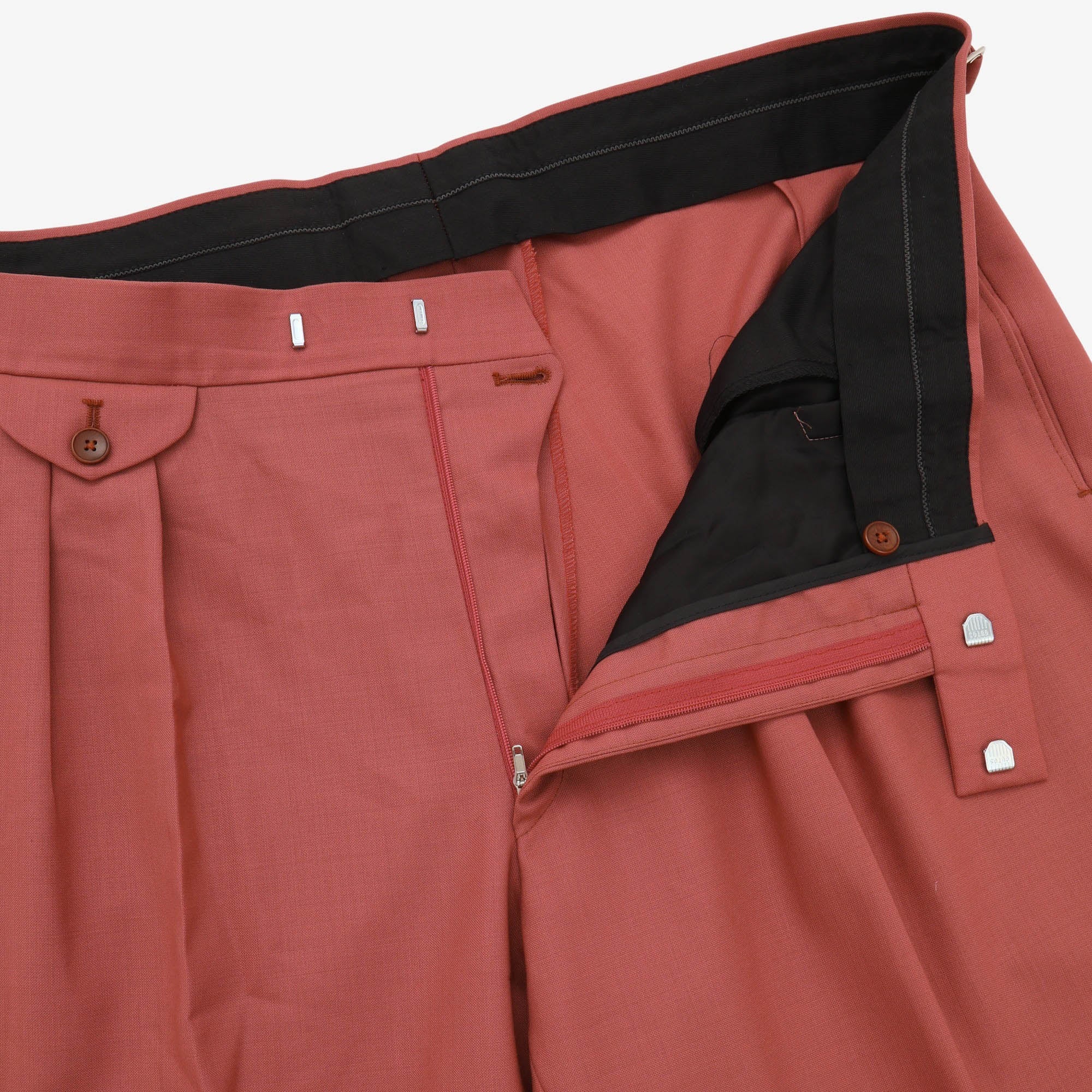 Bespoke Pleated Trousers (40W X 29L)