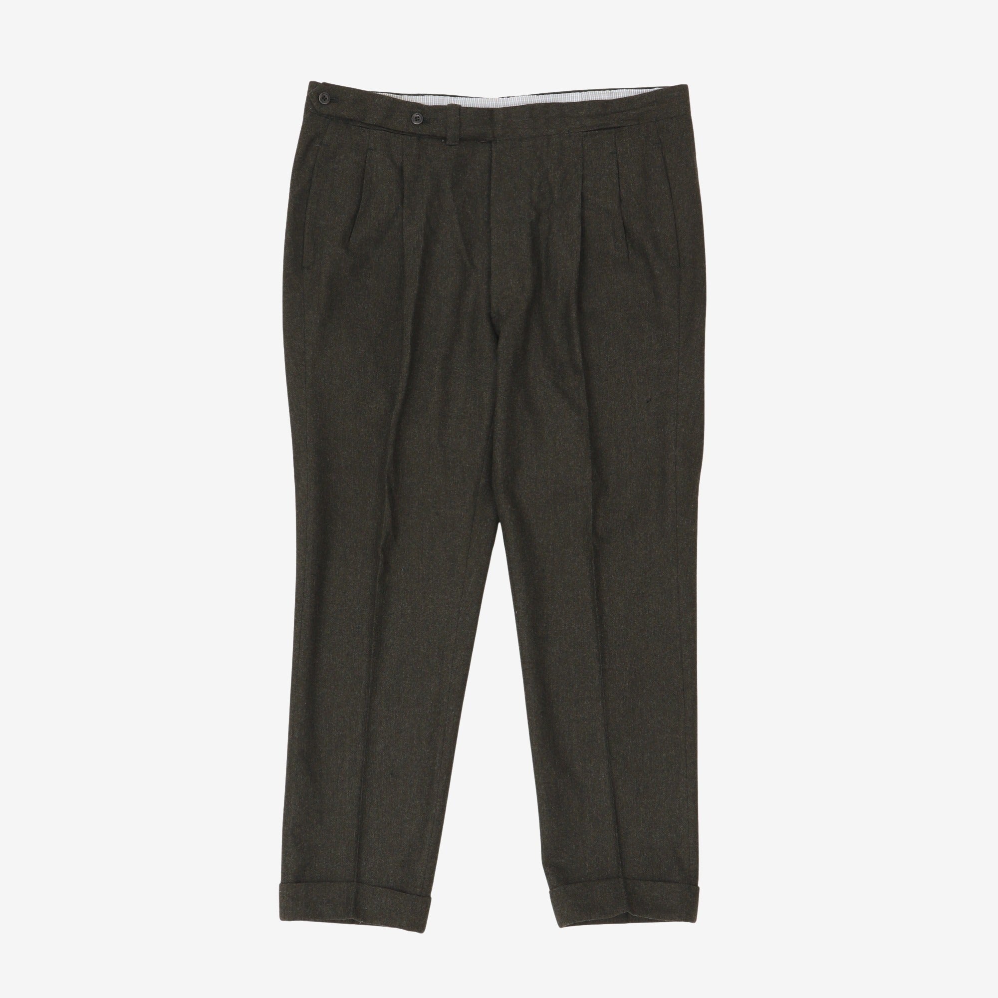 Bespoke Wool Trousers (38W X 29.5L)