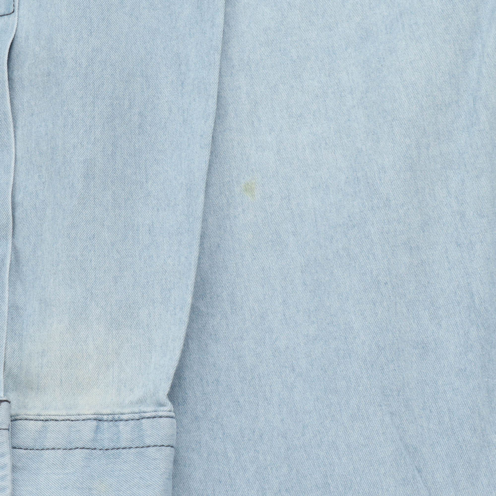 One Pocket Denim Work Shirt