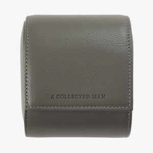 Grained Leather One Watch Roll