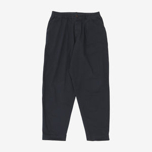 Tapered Cotton Trousers