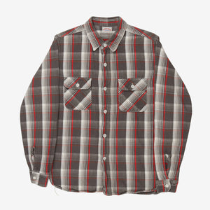8HU Heavyweight Plaid Work Shirt