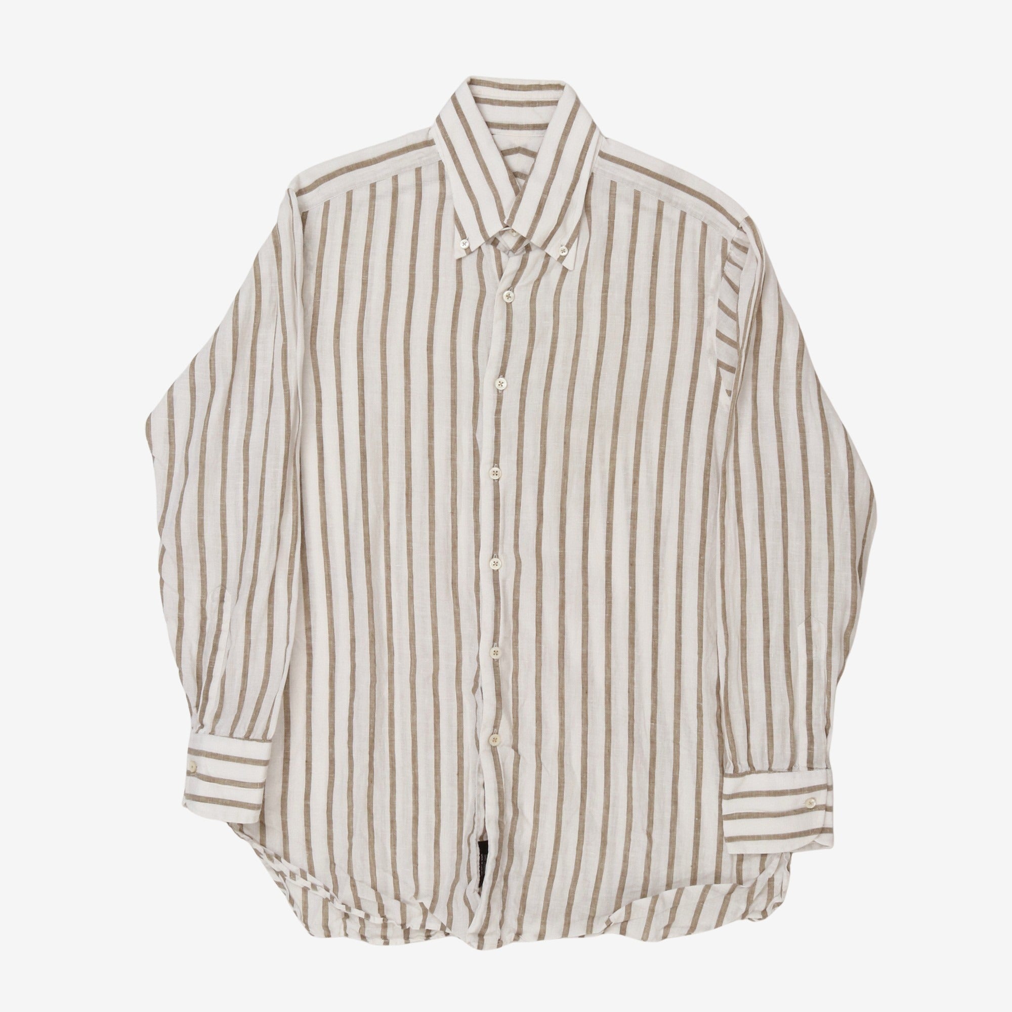 Bespoke Linen BD Shirt (PS Fabric)