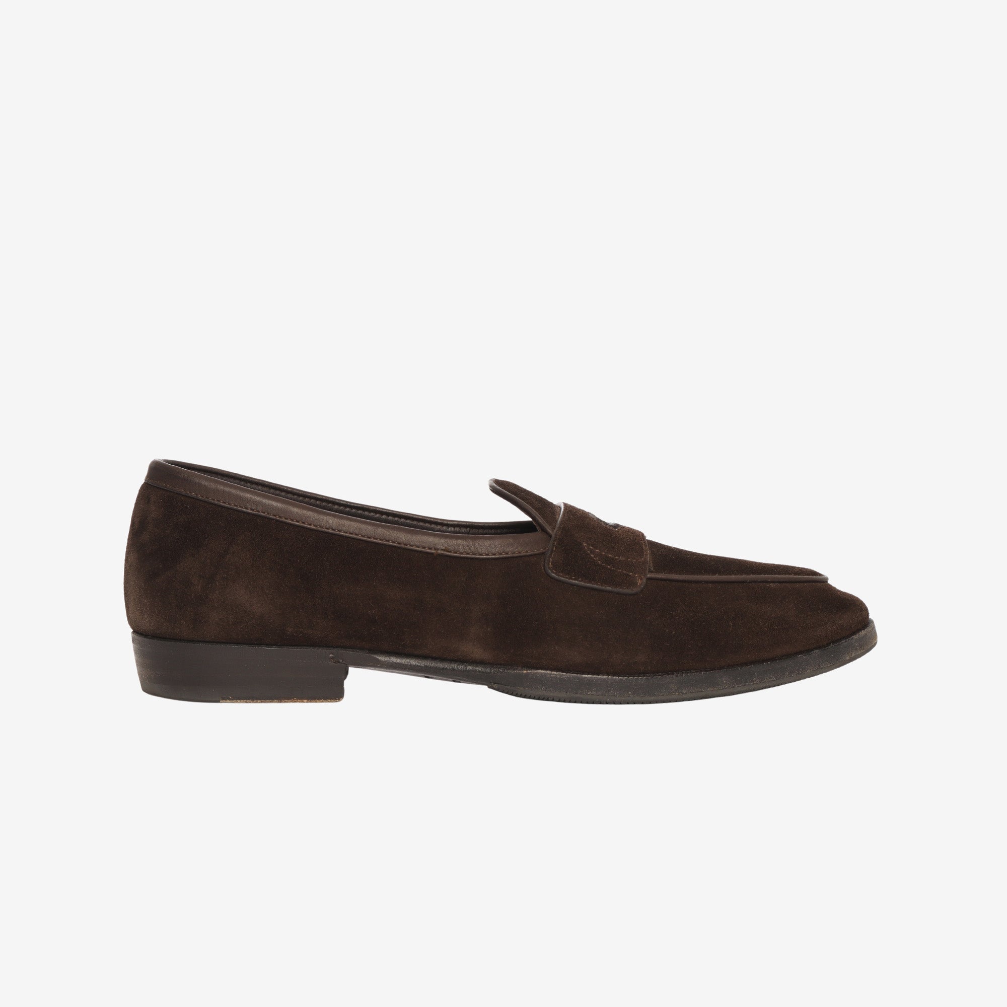Suede Stride Penny Loafers