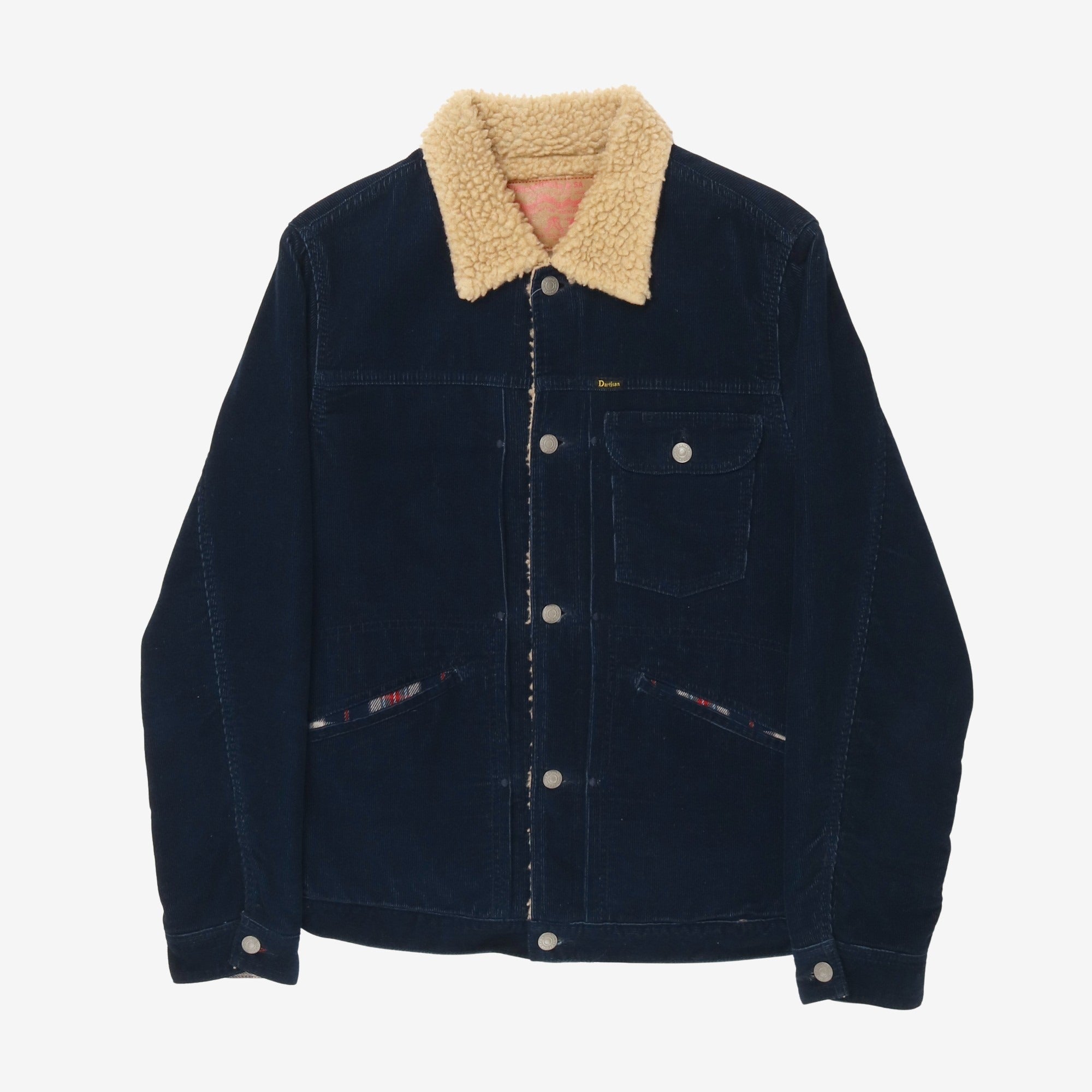 Corduroy Boa Fleece Jacket (Fits M)
