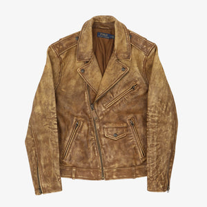 Distressed Biker Jacket