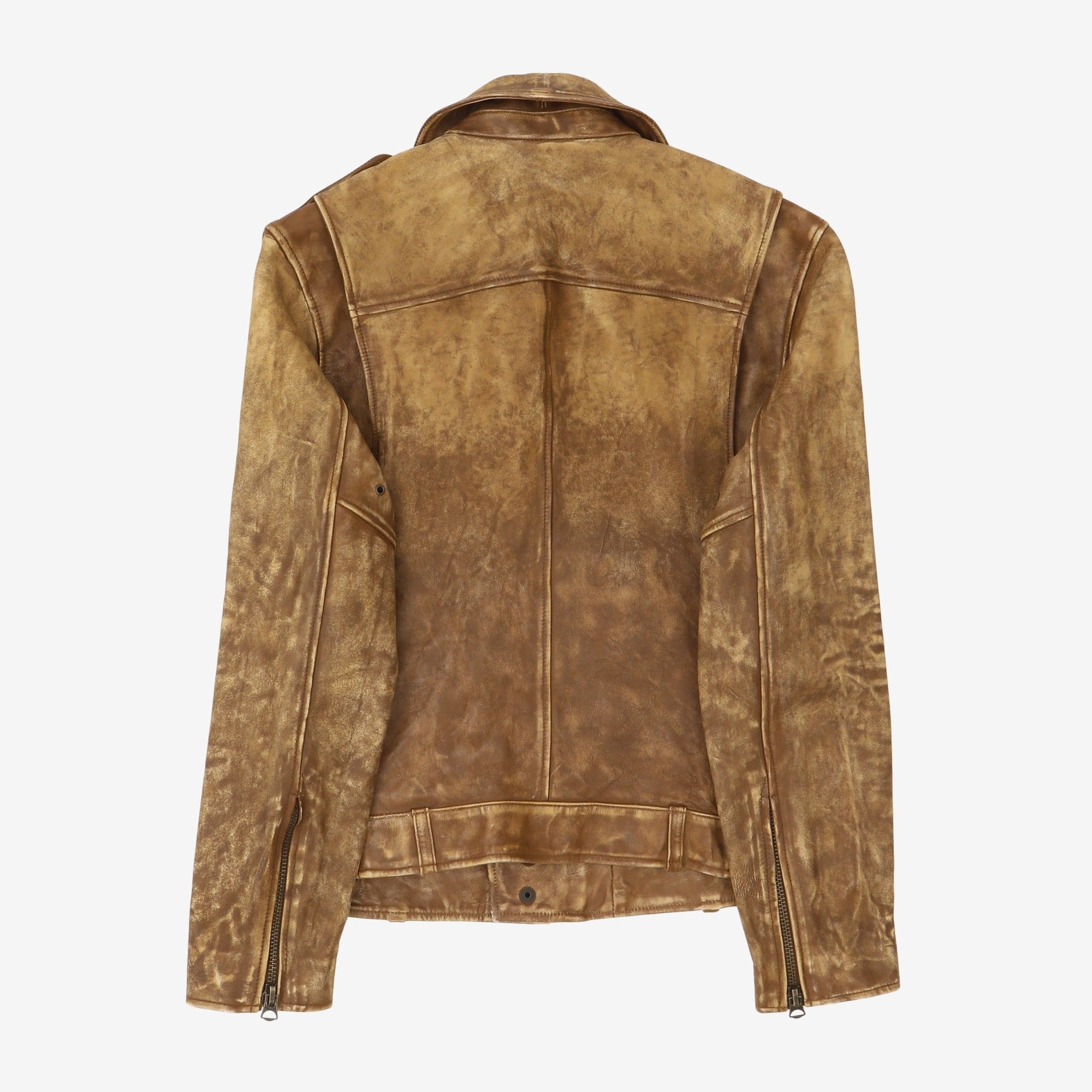 Distressed Biker Jacket