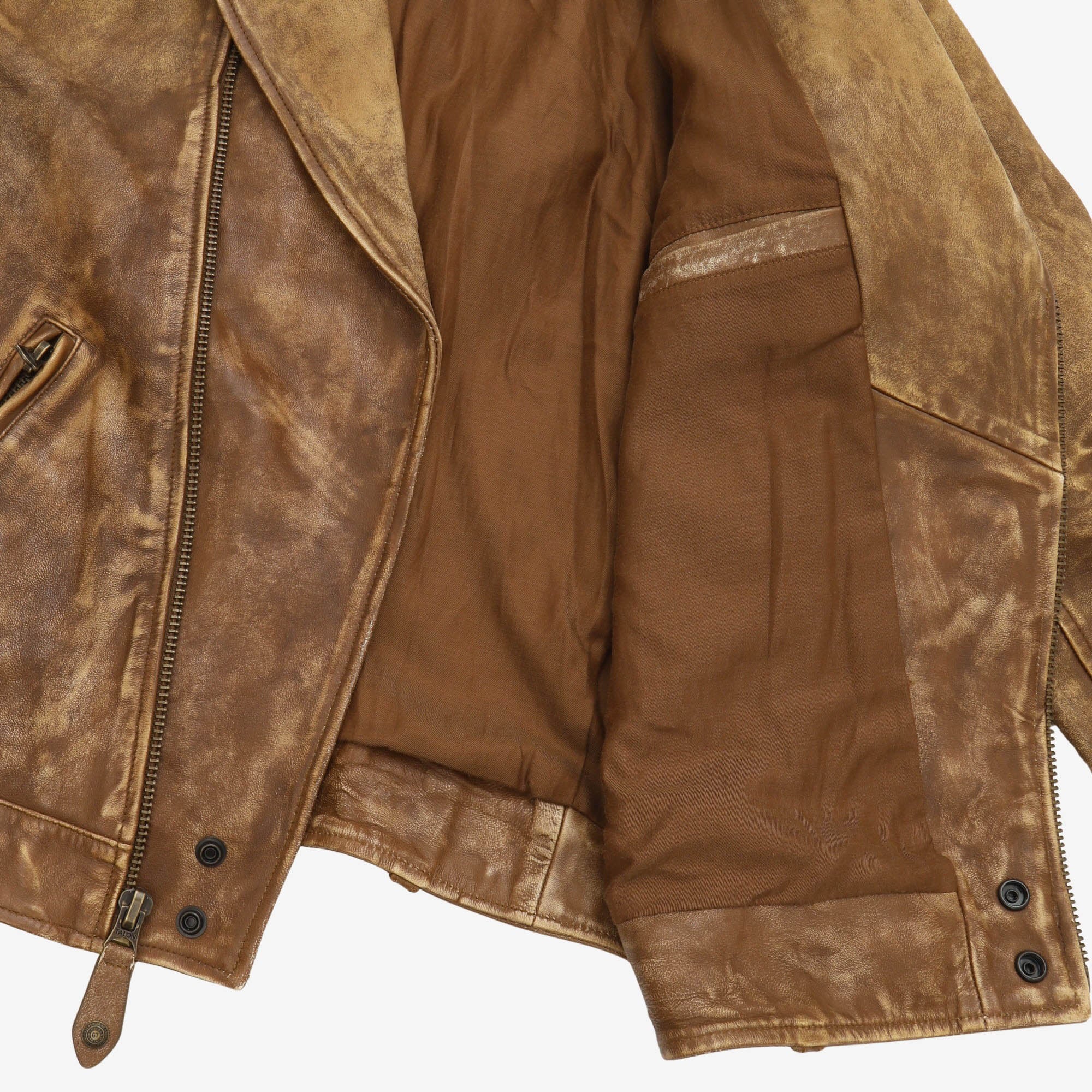 Distressed Biker Jacket
