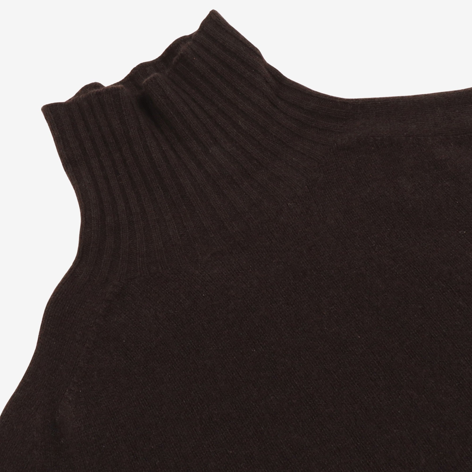 Mock Neck Wool Jumper