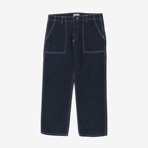 Modern Military Denim Baker Pants