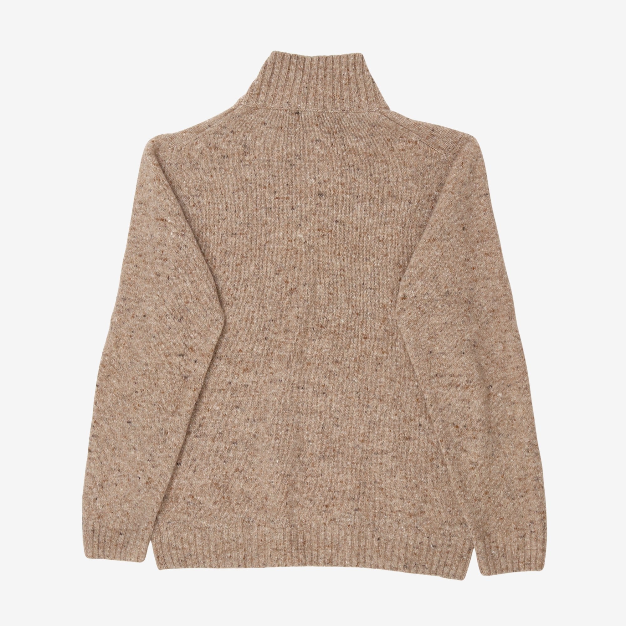 Cashmere Blend Mock Neck Sweater
