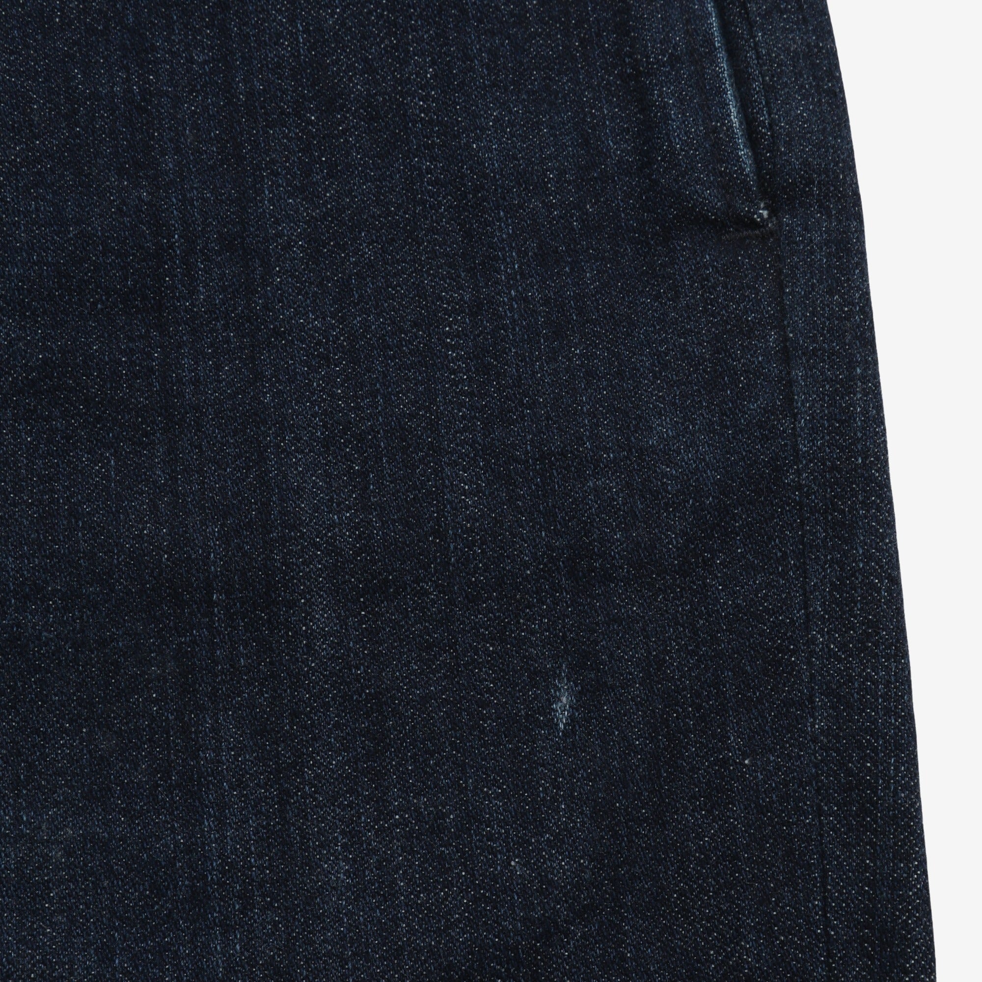 Pleated Denim Pant