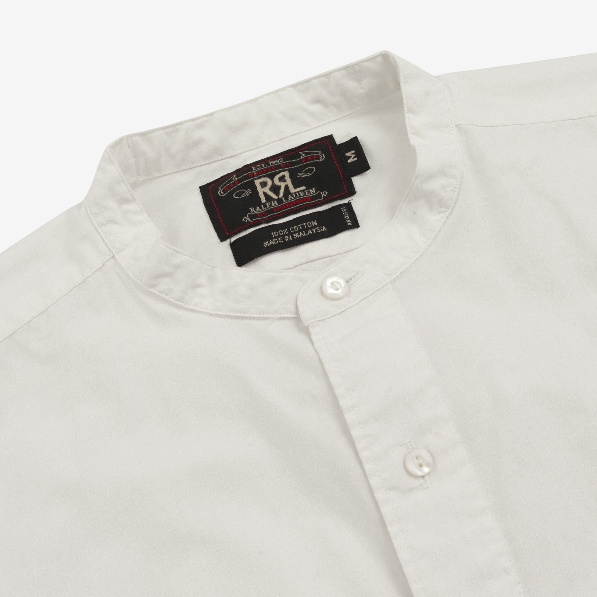 SS Grandad Collar Shirt