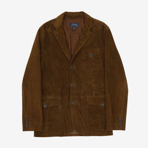 Suede Sports Jacket