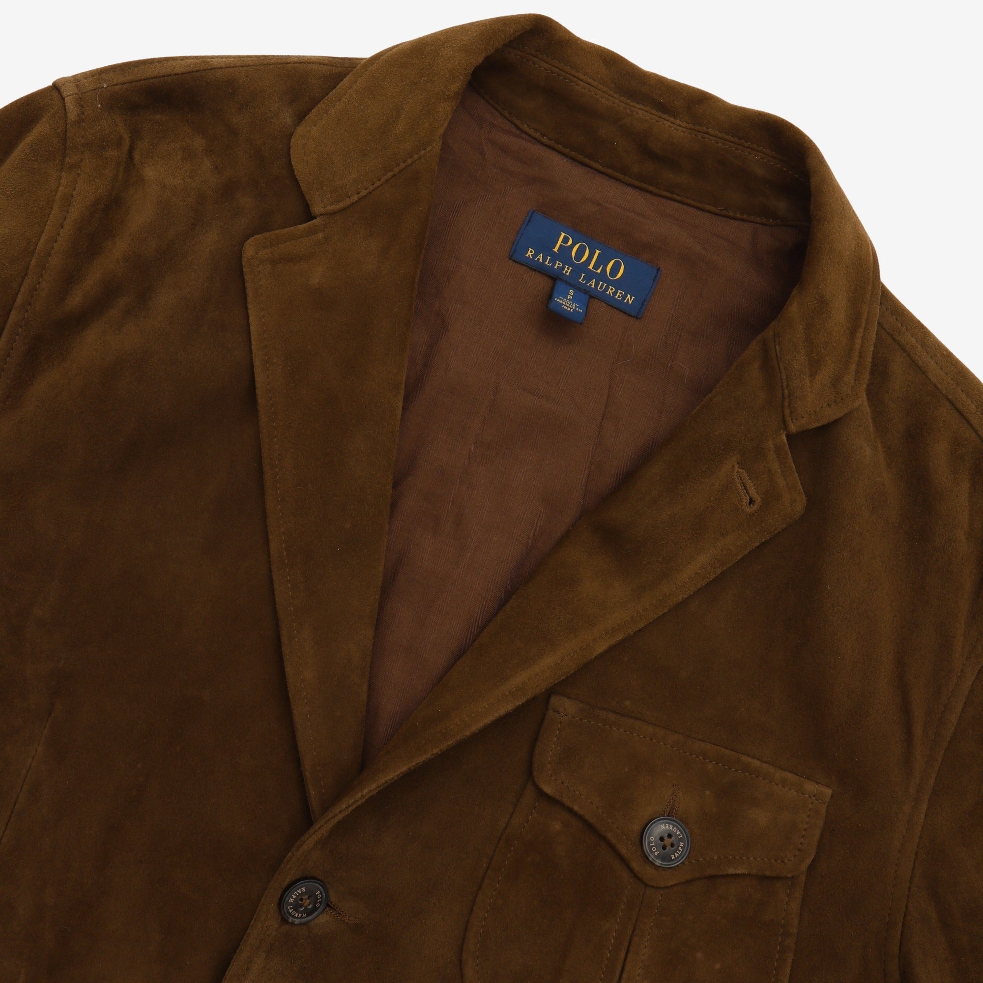 Suede Sports Jacket