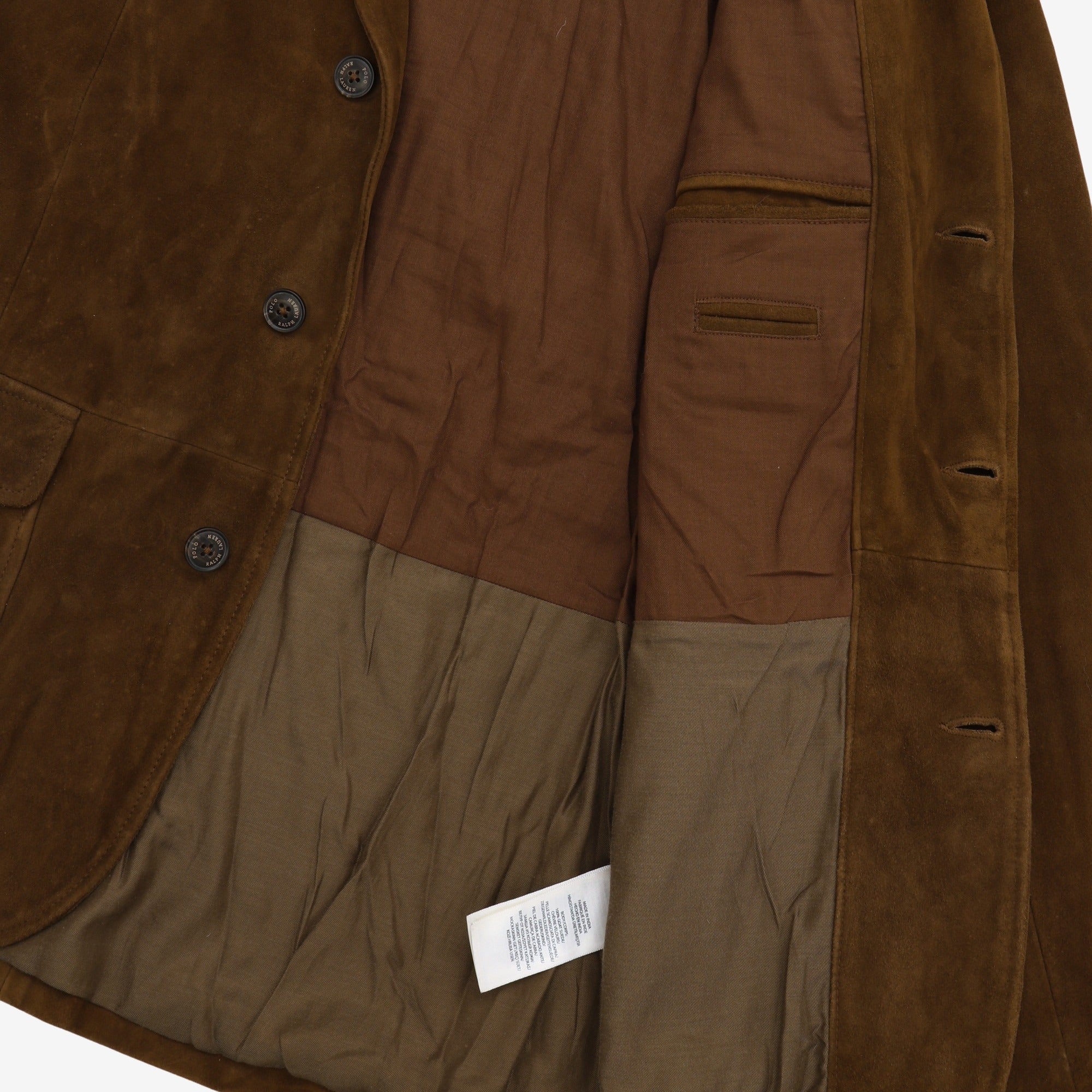 Suede Sports Jacket