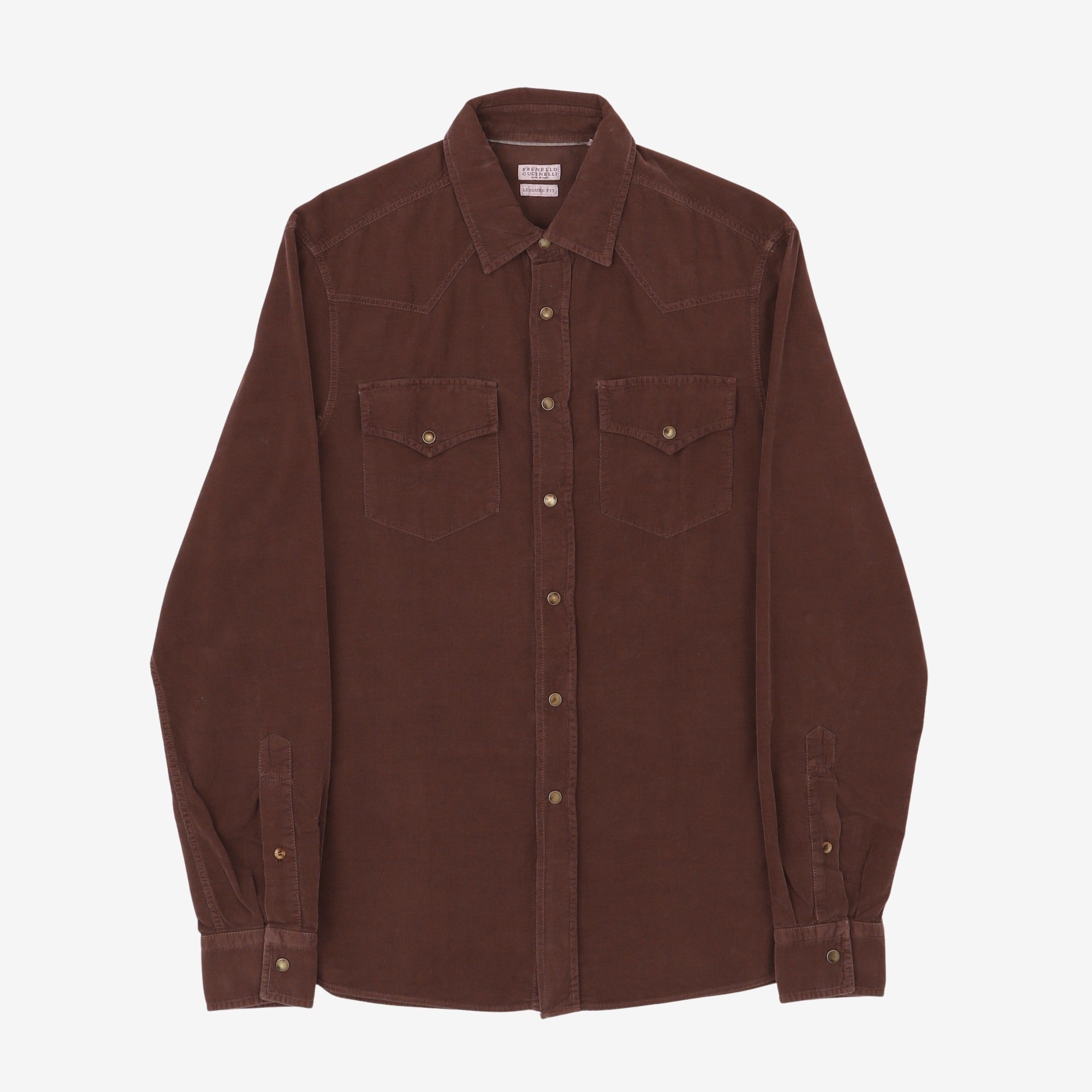 Corduroy Western Shirt
