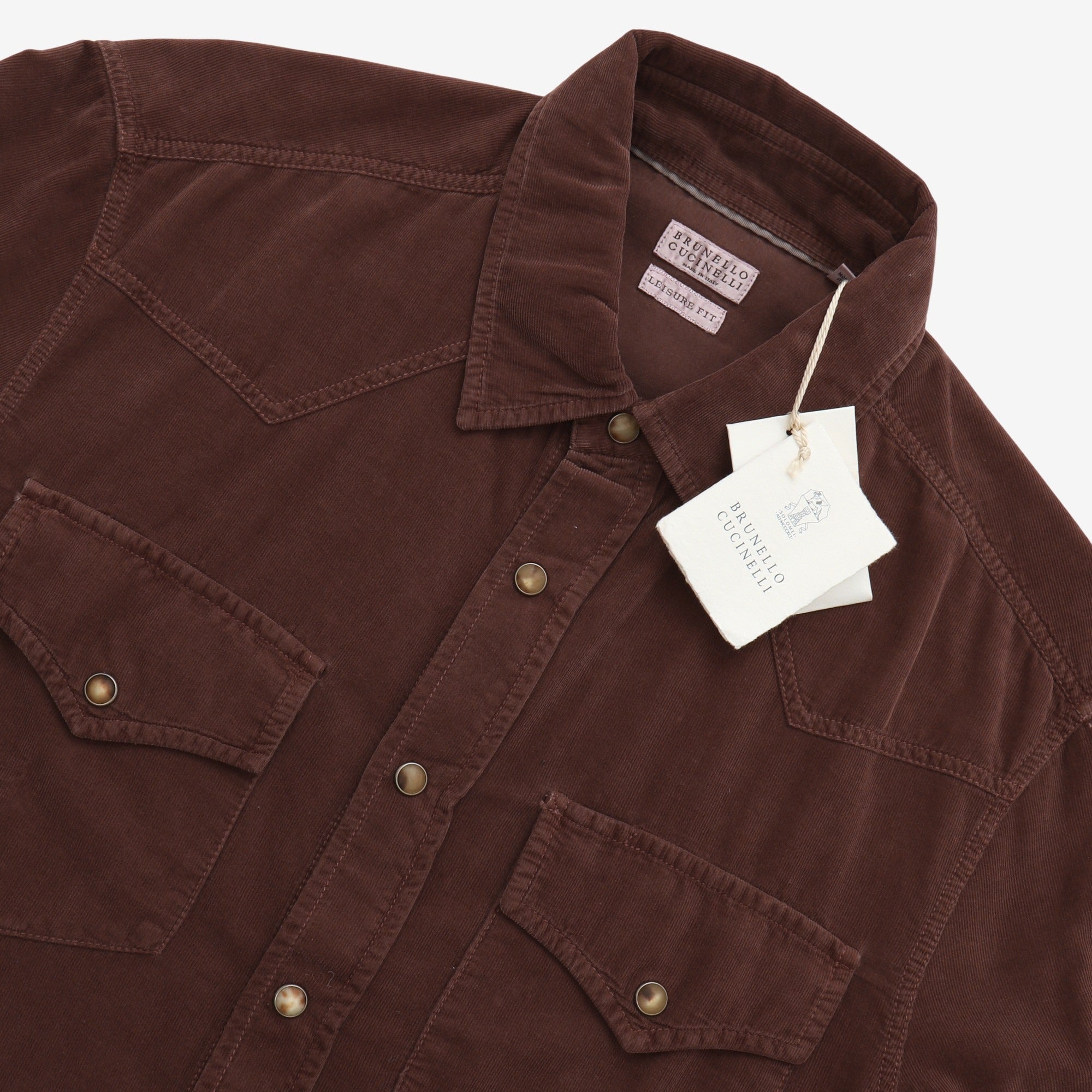 Corduroy Western Shirt