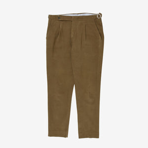 Single Pleat Trousers