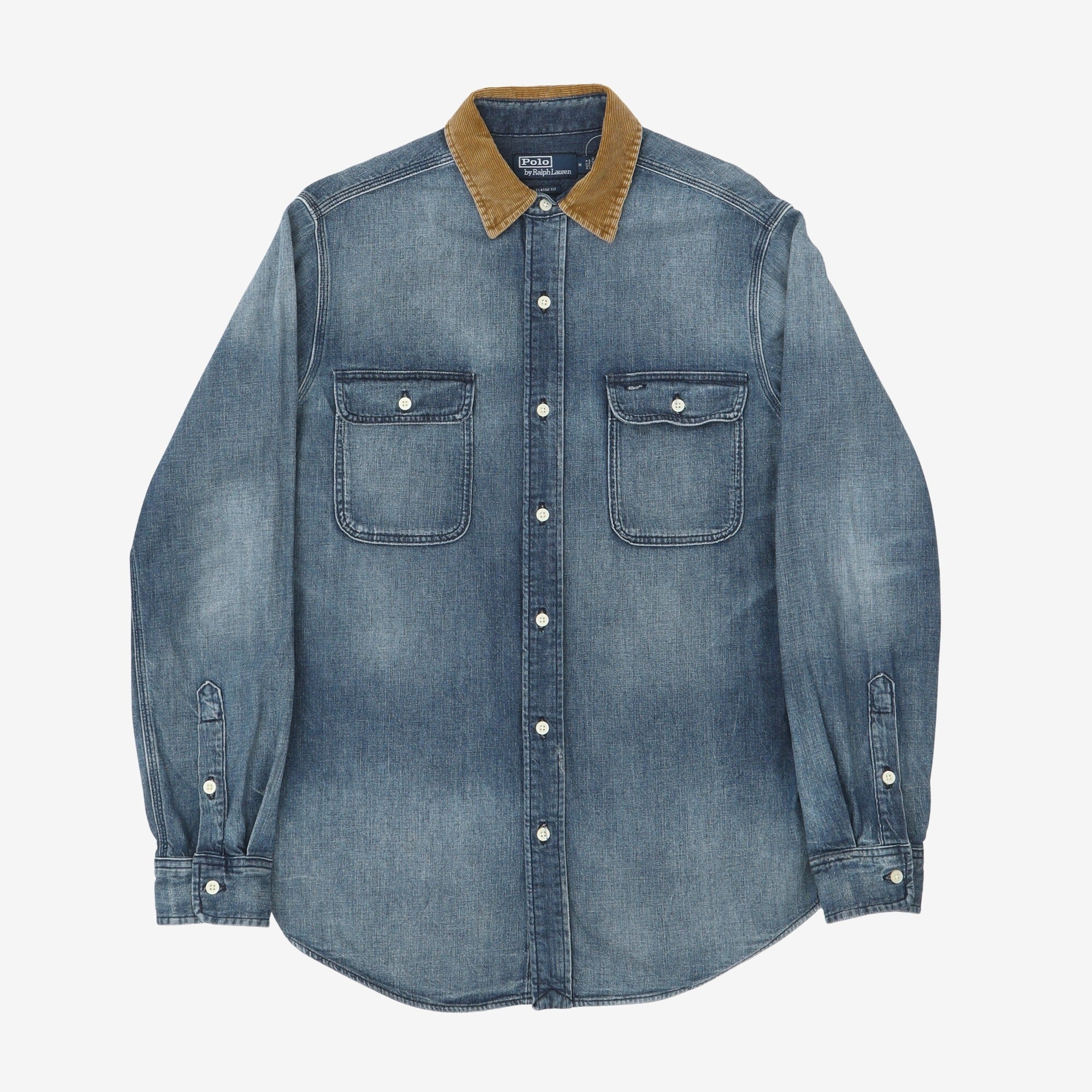 Denim Coverall Work Shirt