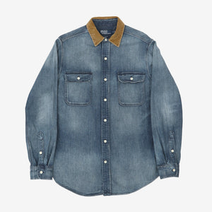 Denim Coverall Work Shirt