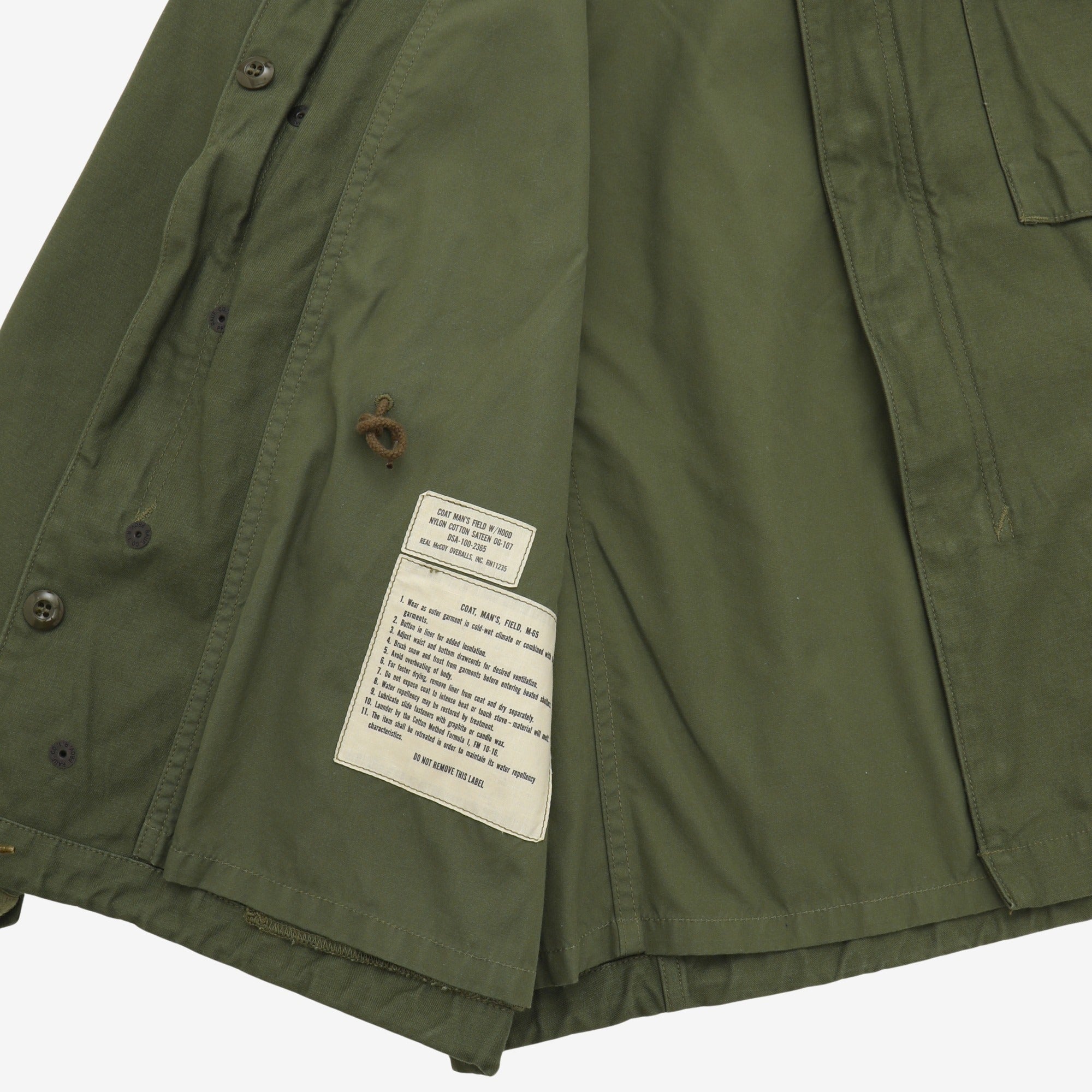 M-65 Field Jacket / 1st Model