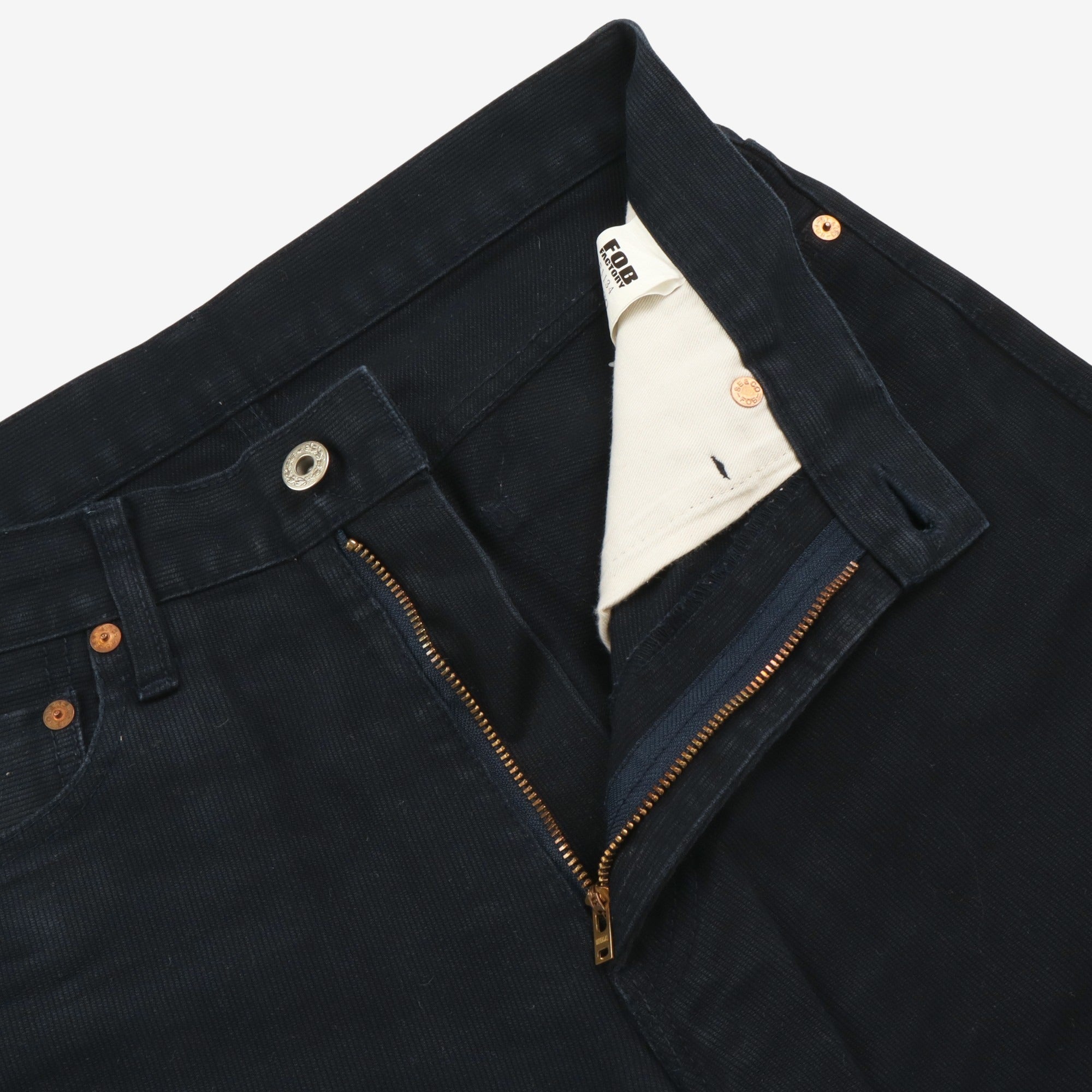 Pique Bedford Cord 5 Pocket Pant