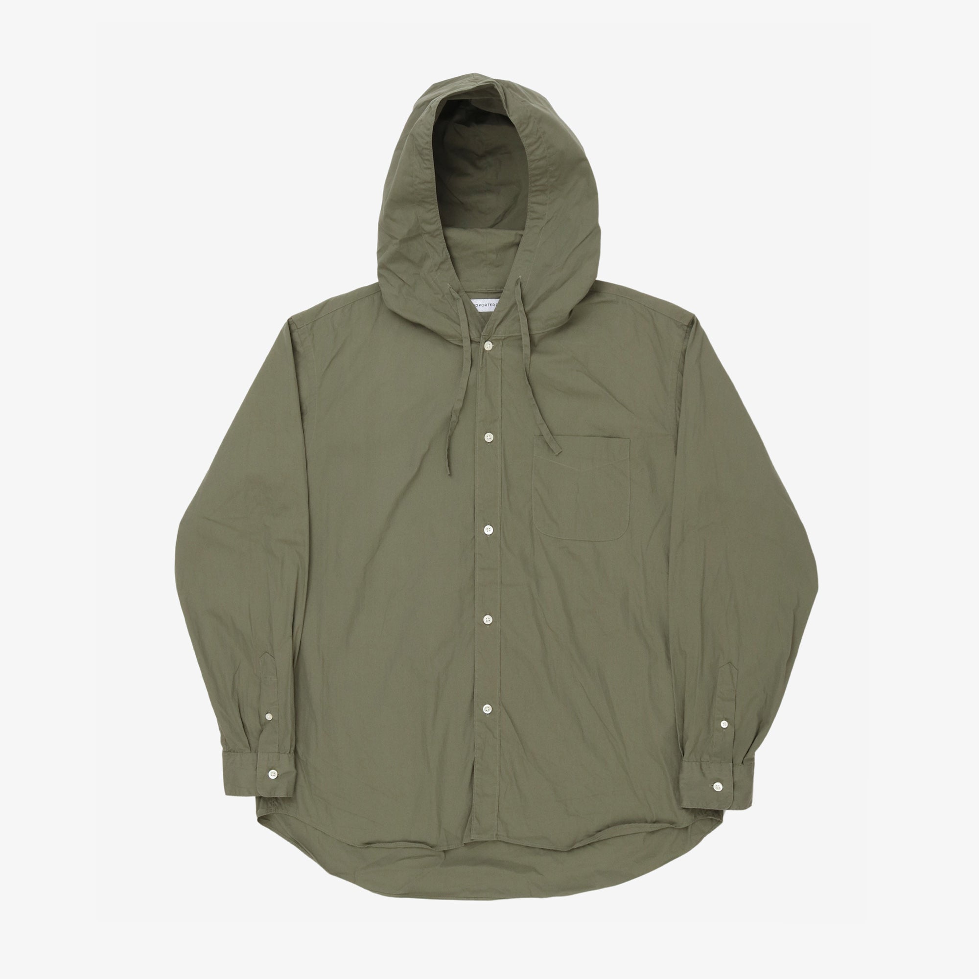 Hooded Nylon Shirt