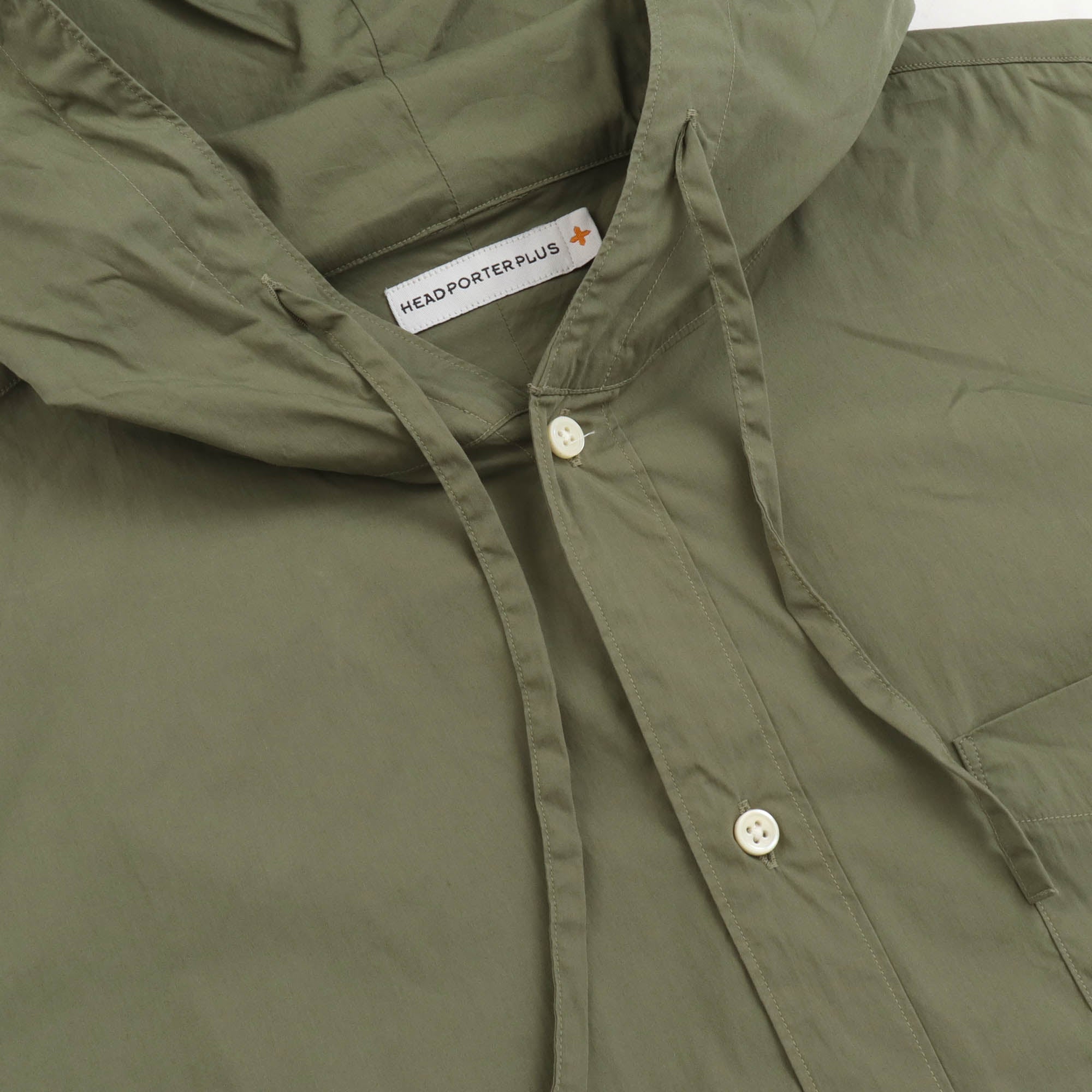 Hooded Nylon Shirt