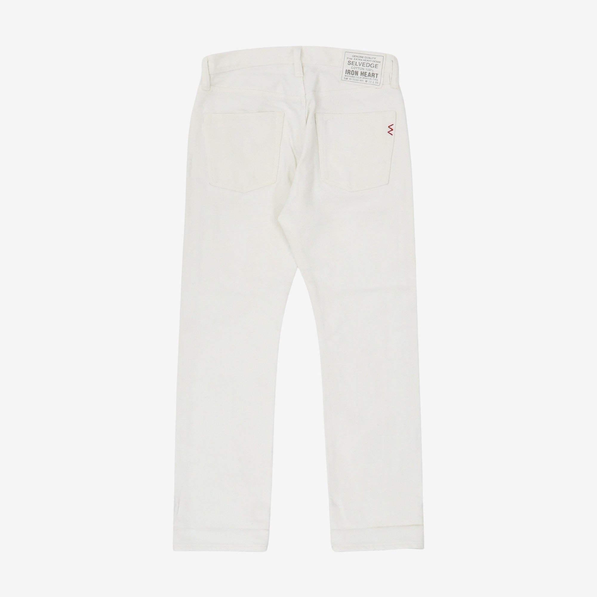 IH-555S-WH Selvedge Denim (31W X 28L)