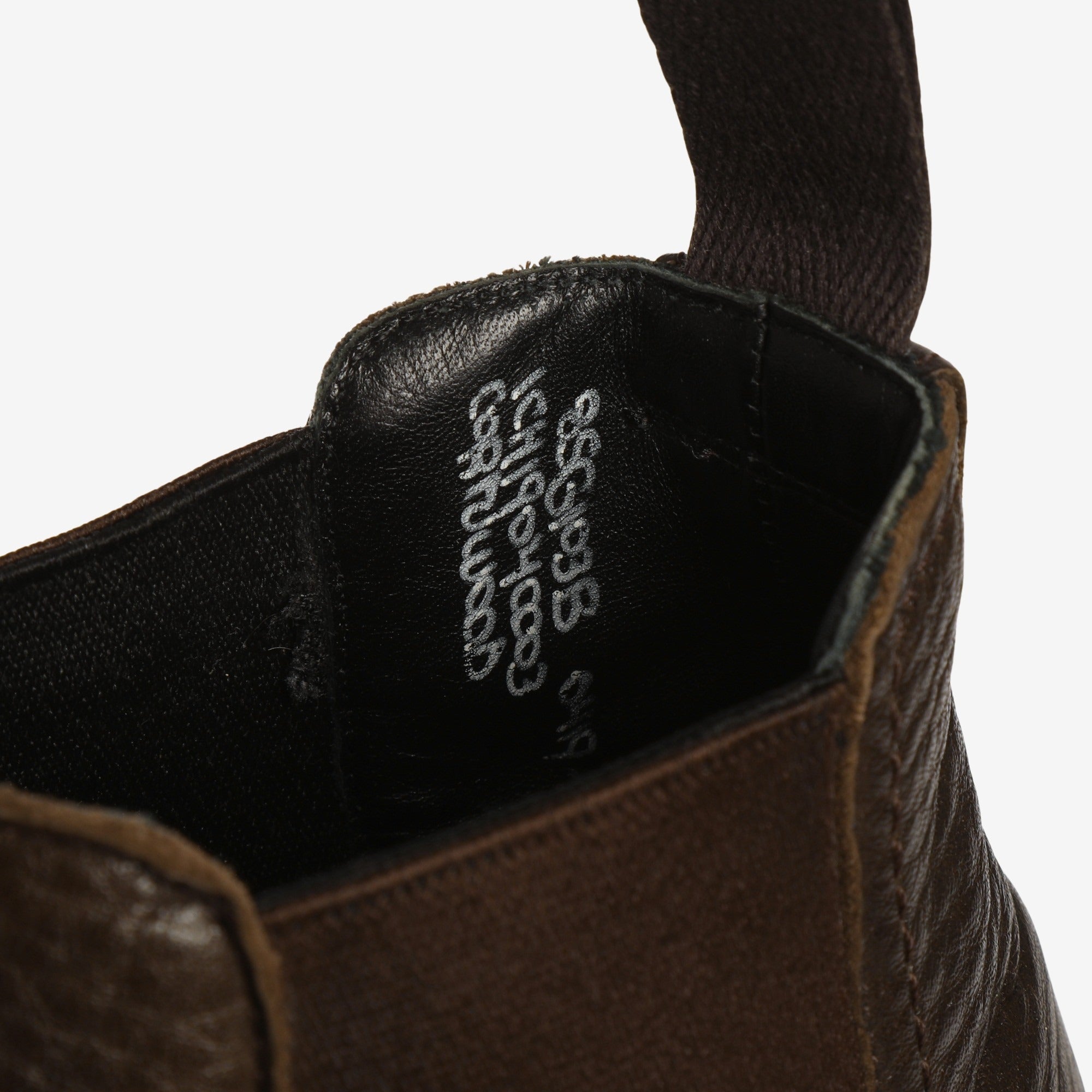 Leather Grain Chelsea Boots