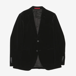 Velvet Slim Fit Blazer