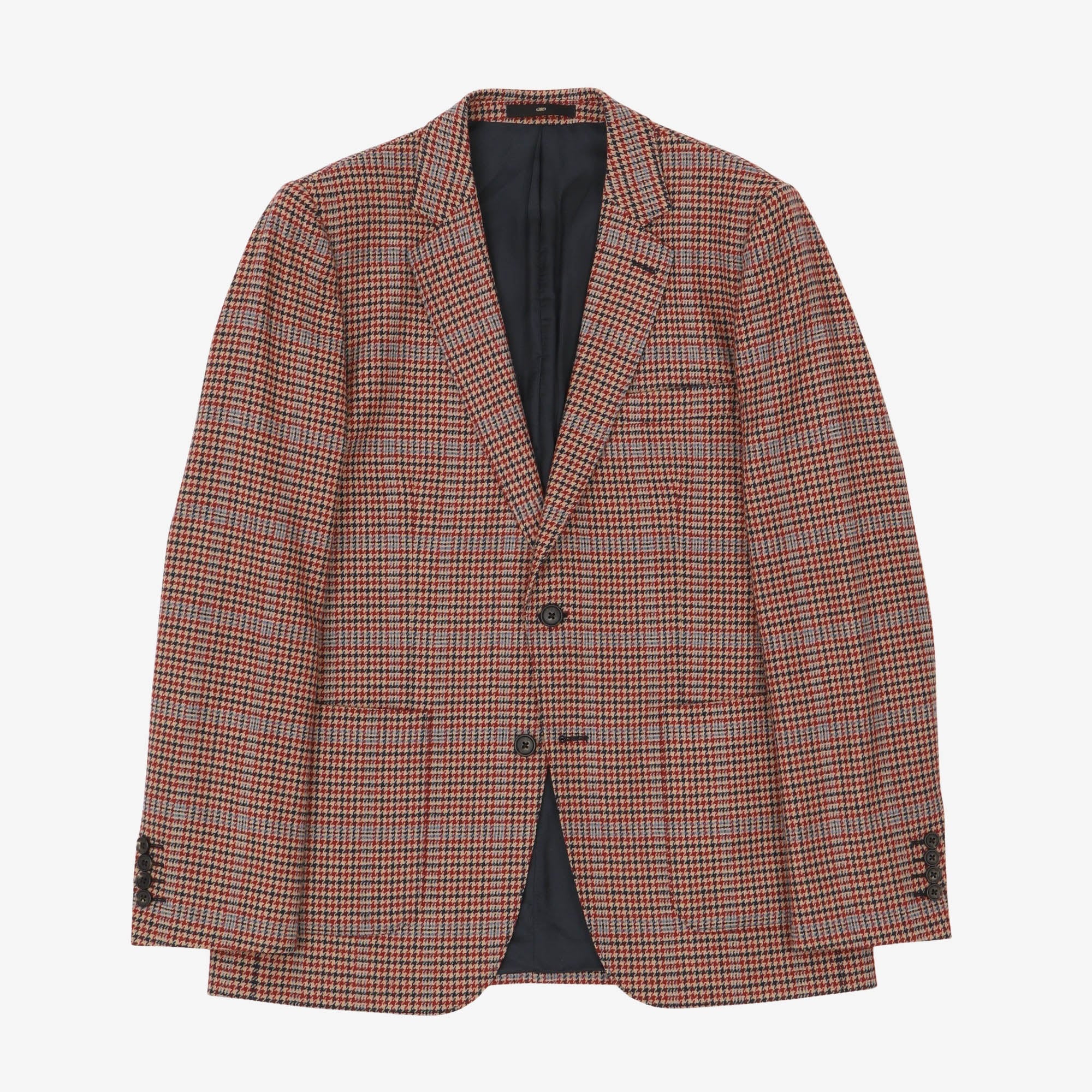 Johnstons of Elgin Houndstooth Check Blazer