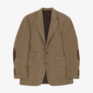 Herringbone Wool Blazer