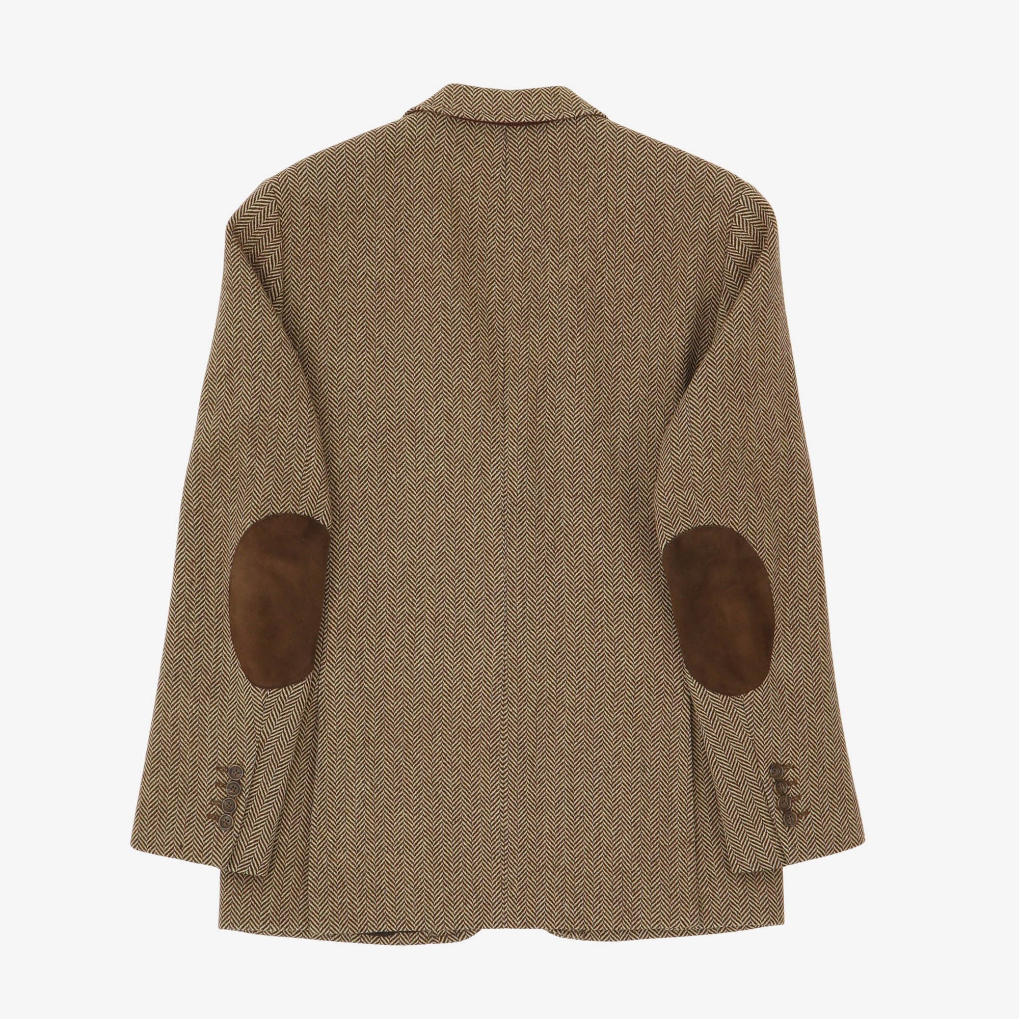 Herringbone Wool Blazer