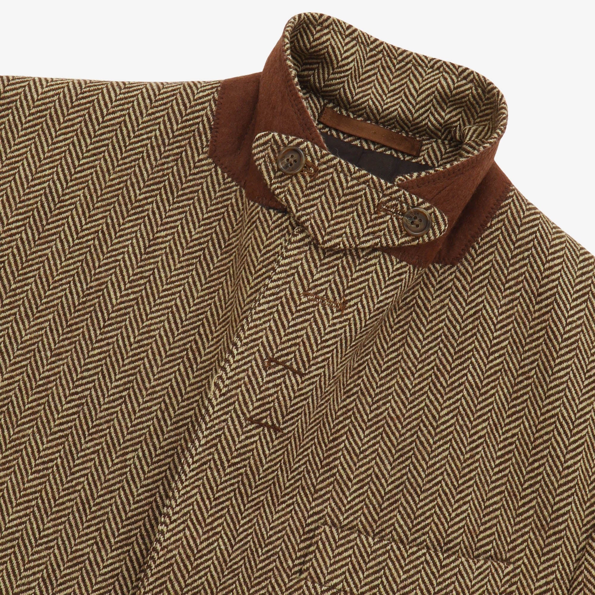 Herringbone Wool Blazer