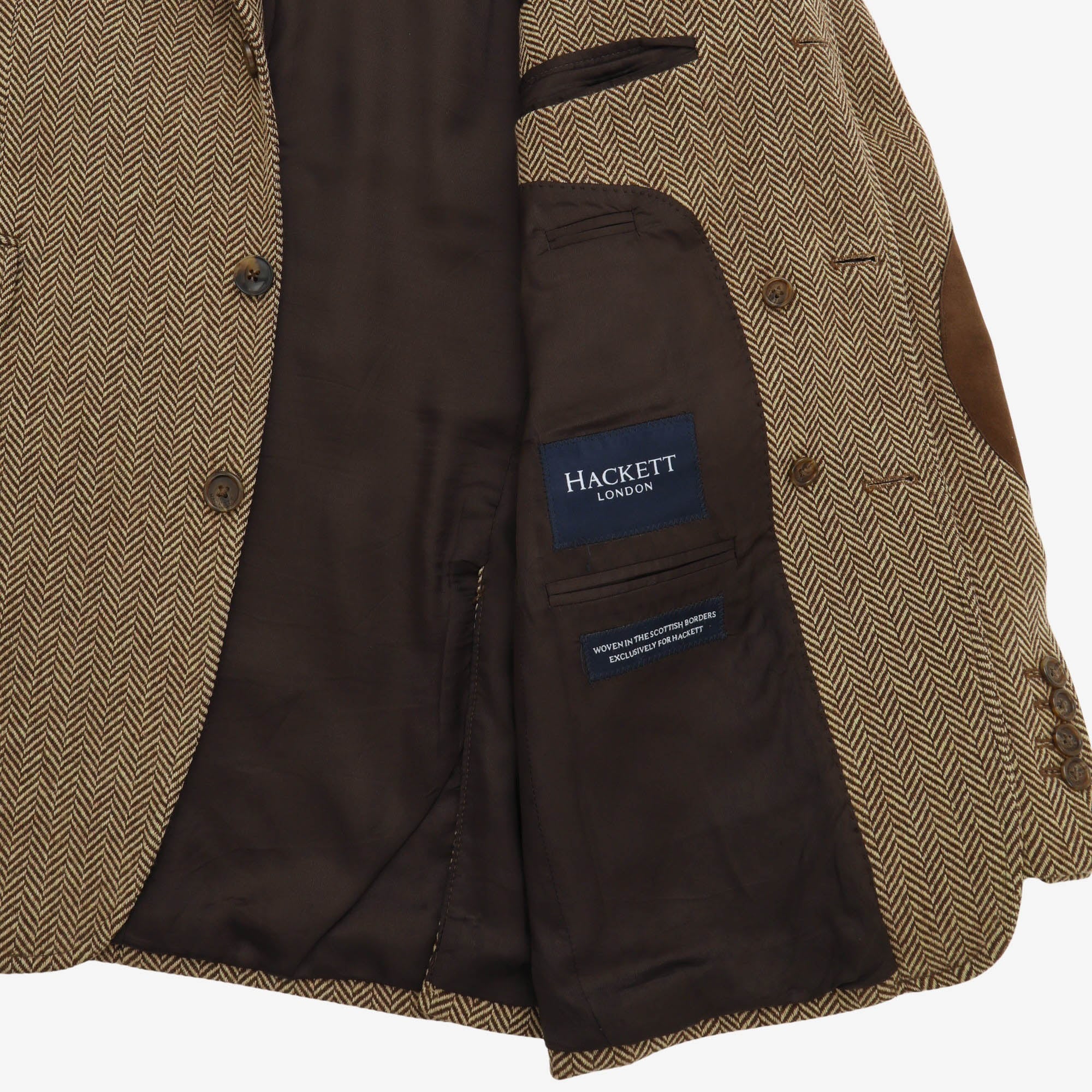 Herringbone Wool Blazer