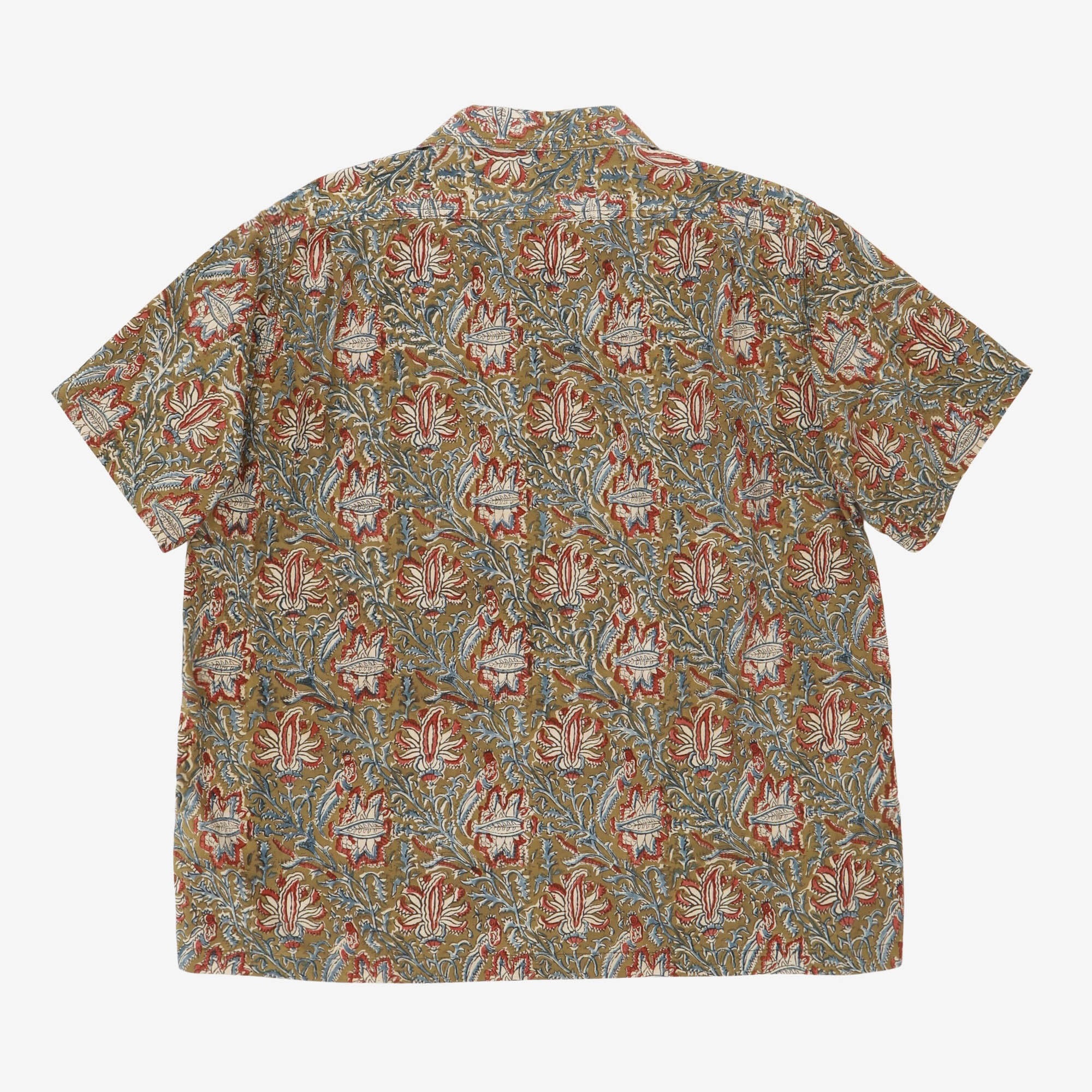 SS Floral Camp Collar Shirt