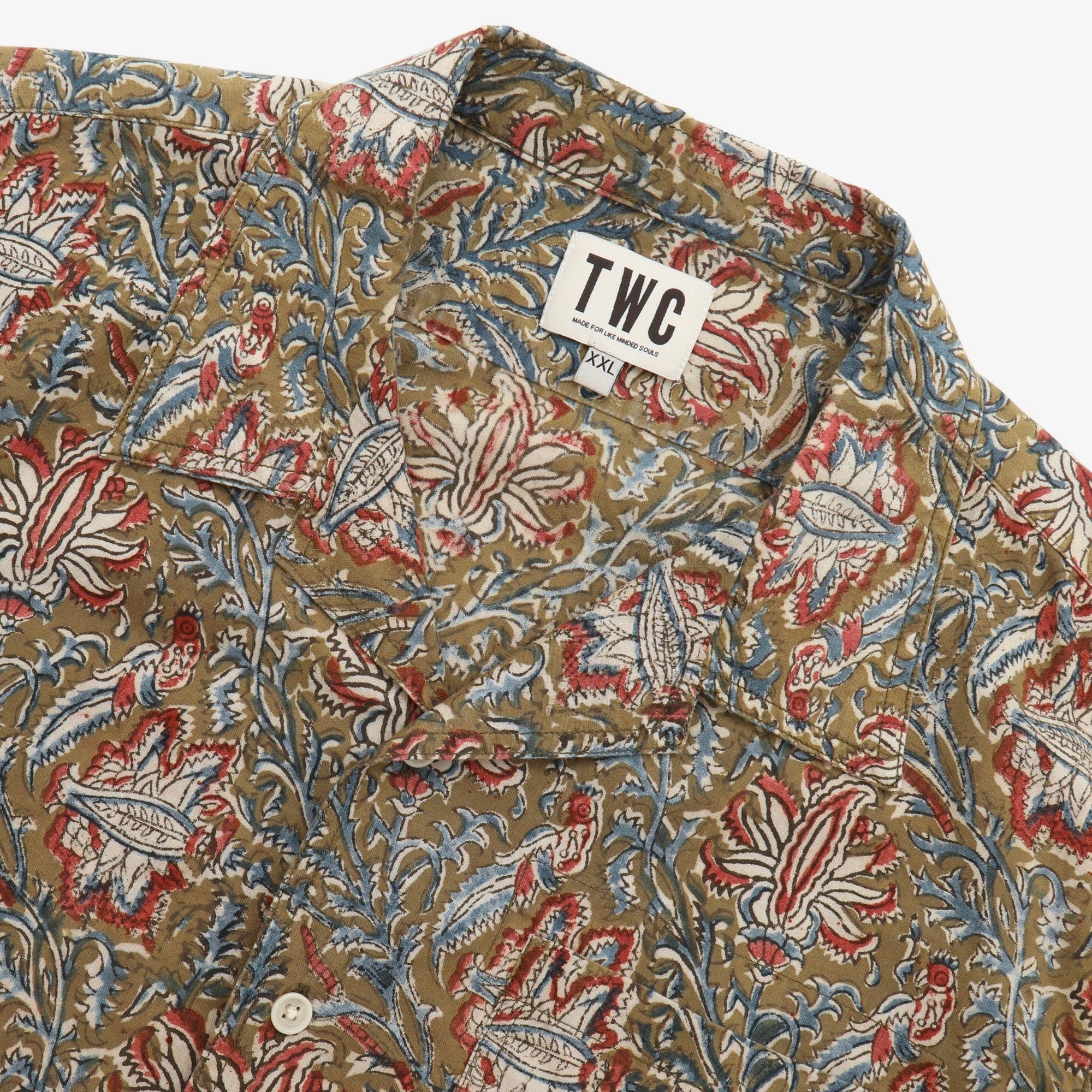 SS Floral Camp Collar Shirt
