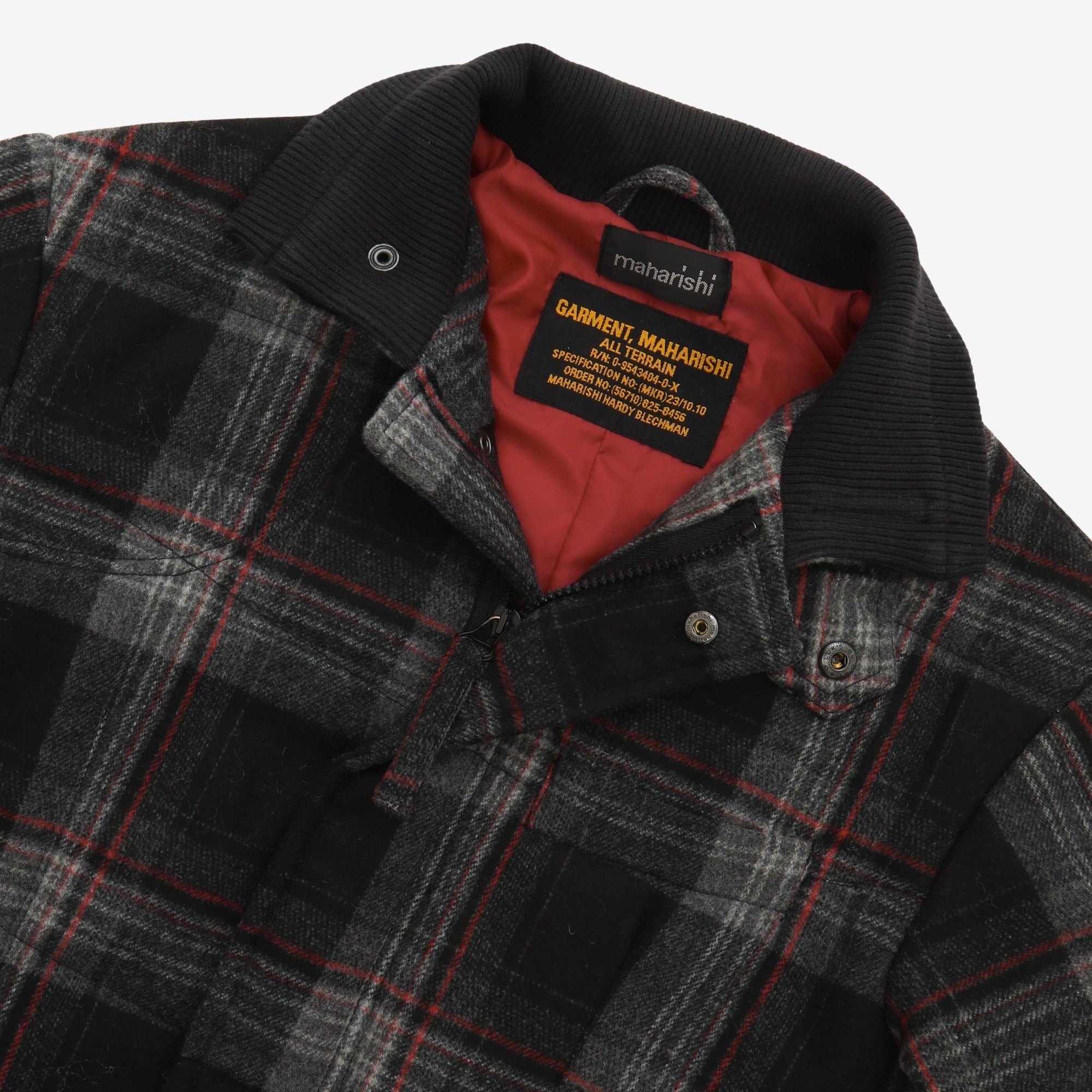 Maharishi Check Padded Jacket – Marrkt