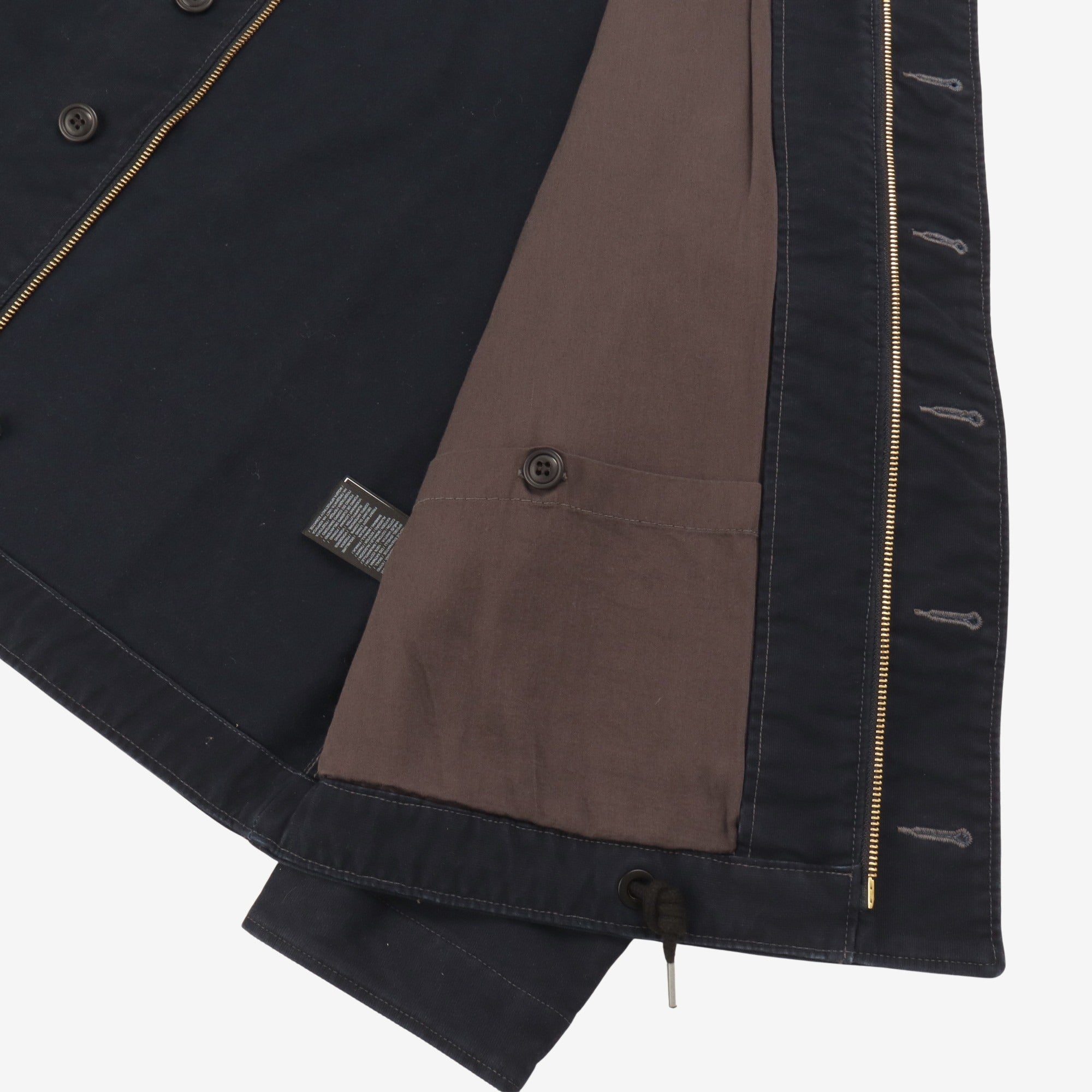 Corduroy-Collar Deck Jacket