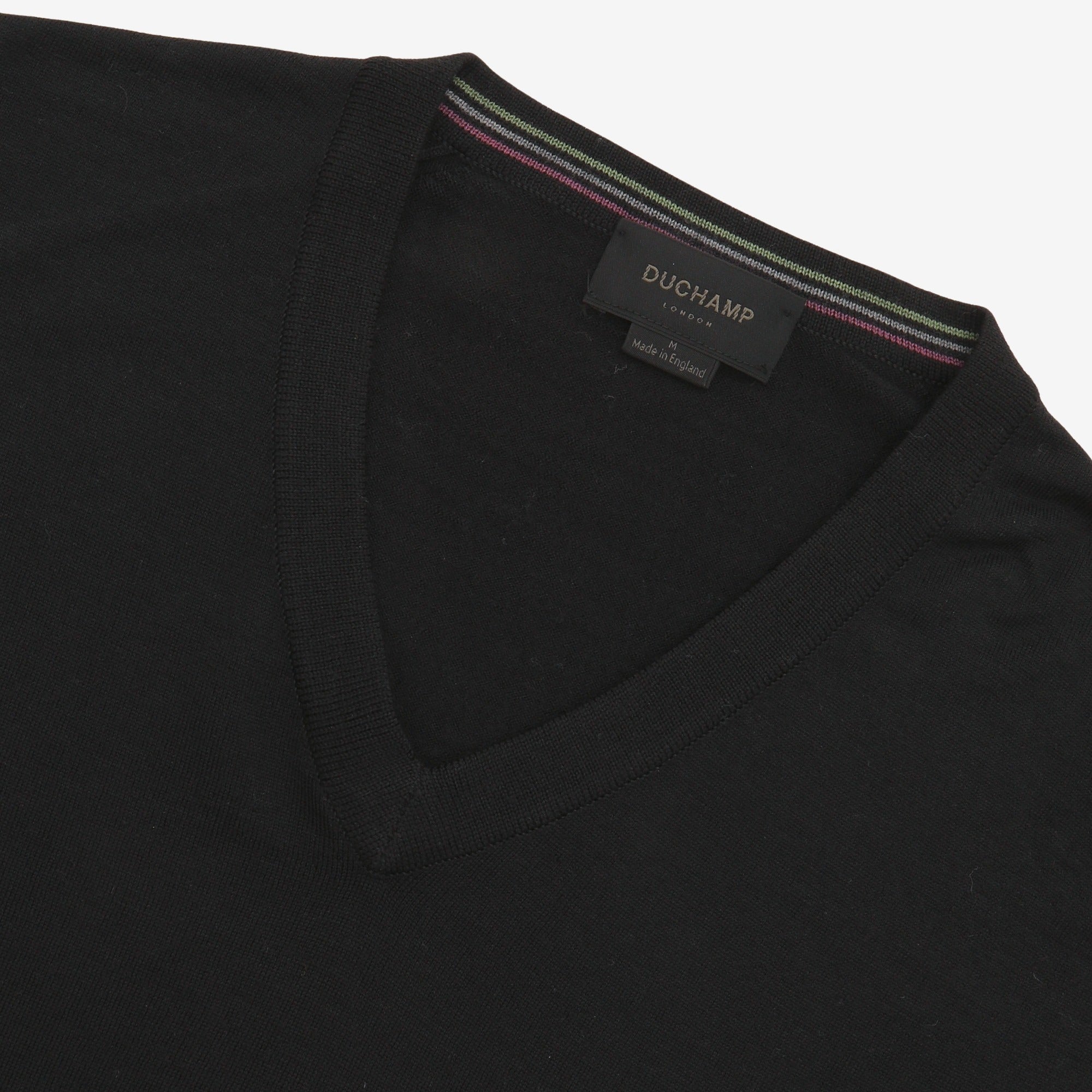 Fine Wool V-Neck Sweater