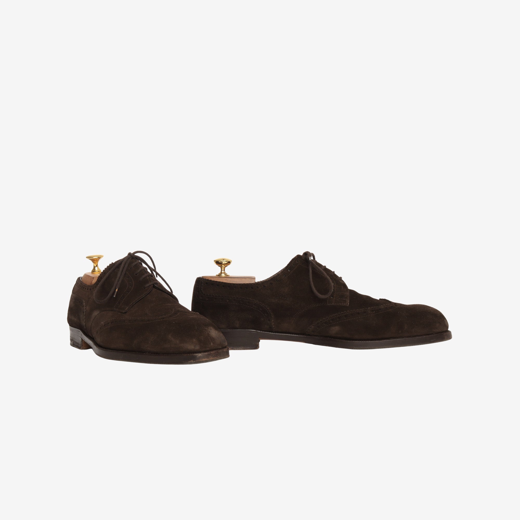 Bespoke Suede Oxford Shoes + Trees