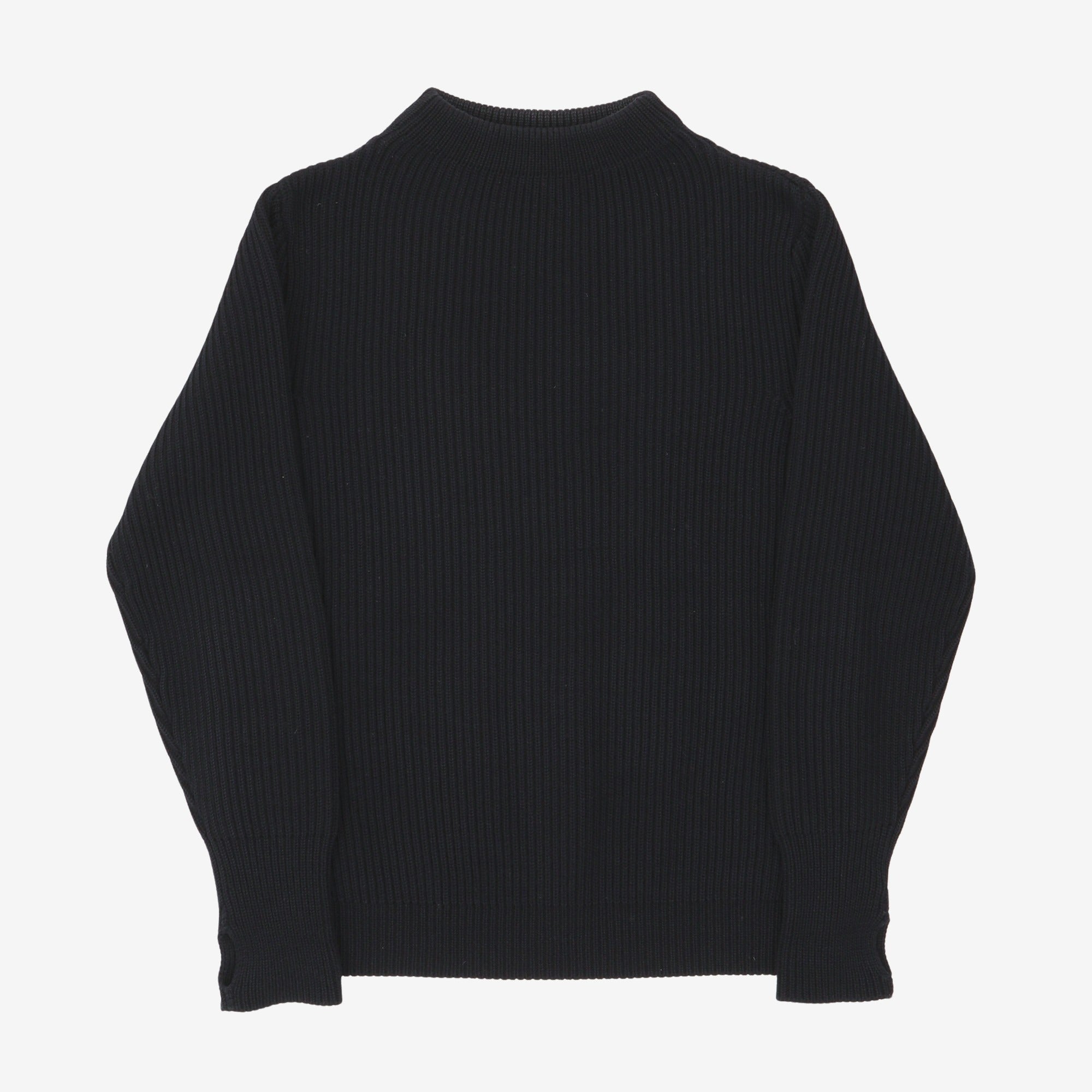 Crewneck Rib Knit Sweater