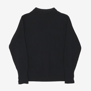 Crewneck Rib Knit Sweater