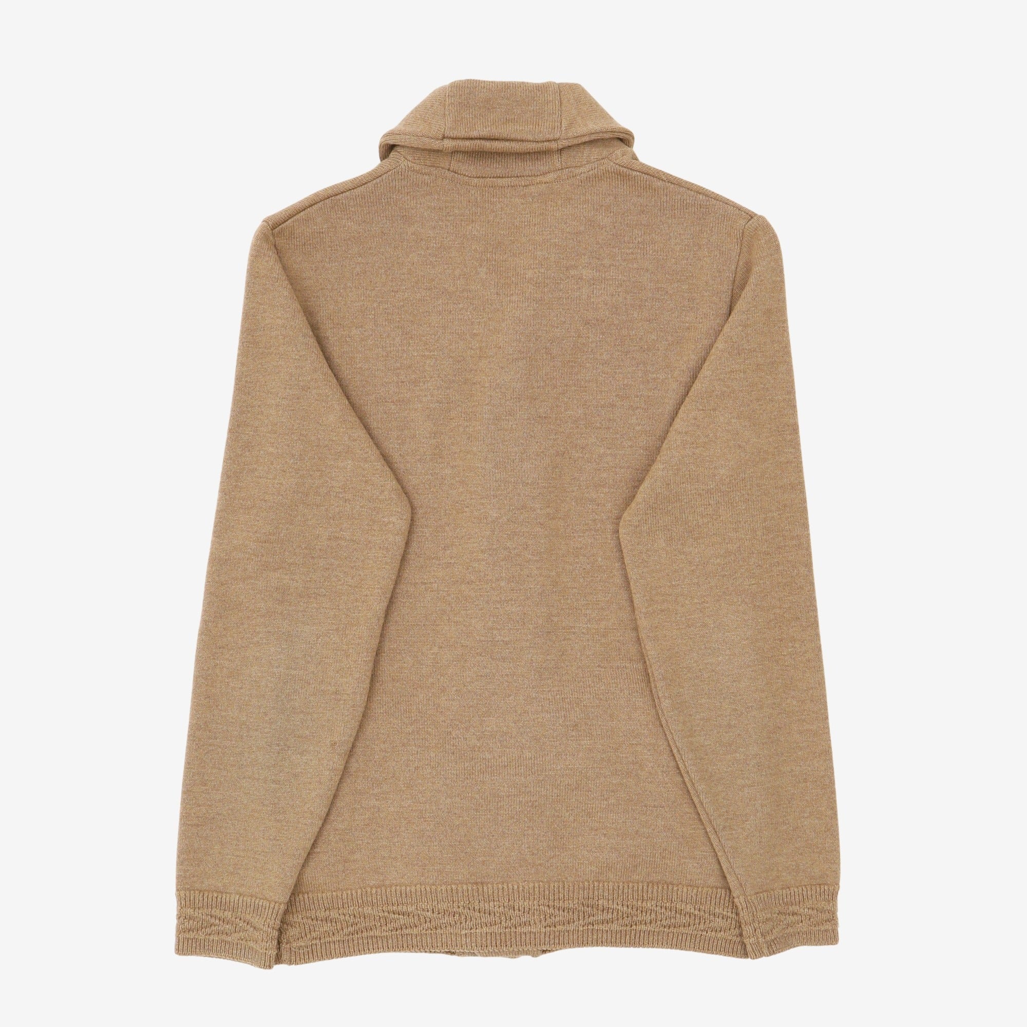 Shawl Collar Wool Cardigan